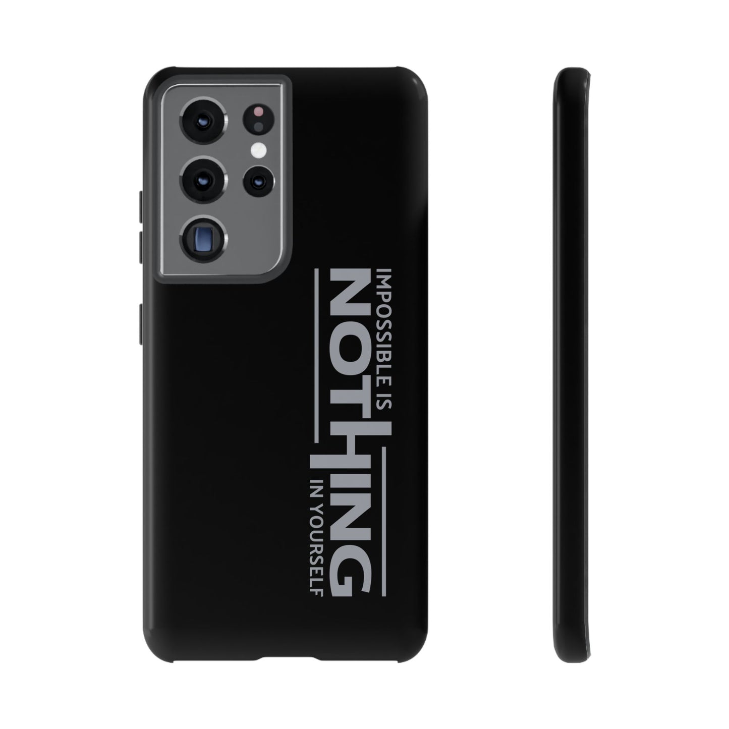 Tough Cases - 'Impossible is Nothing' Motivational Phone Case