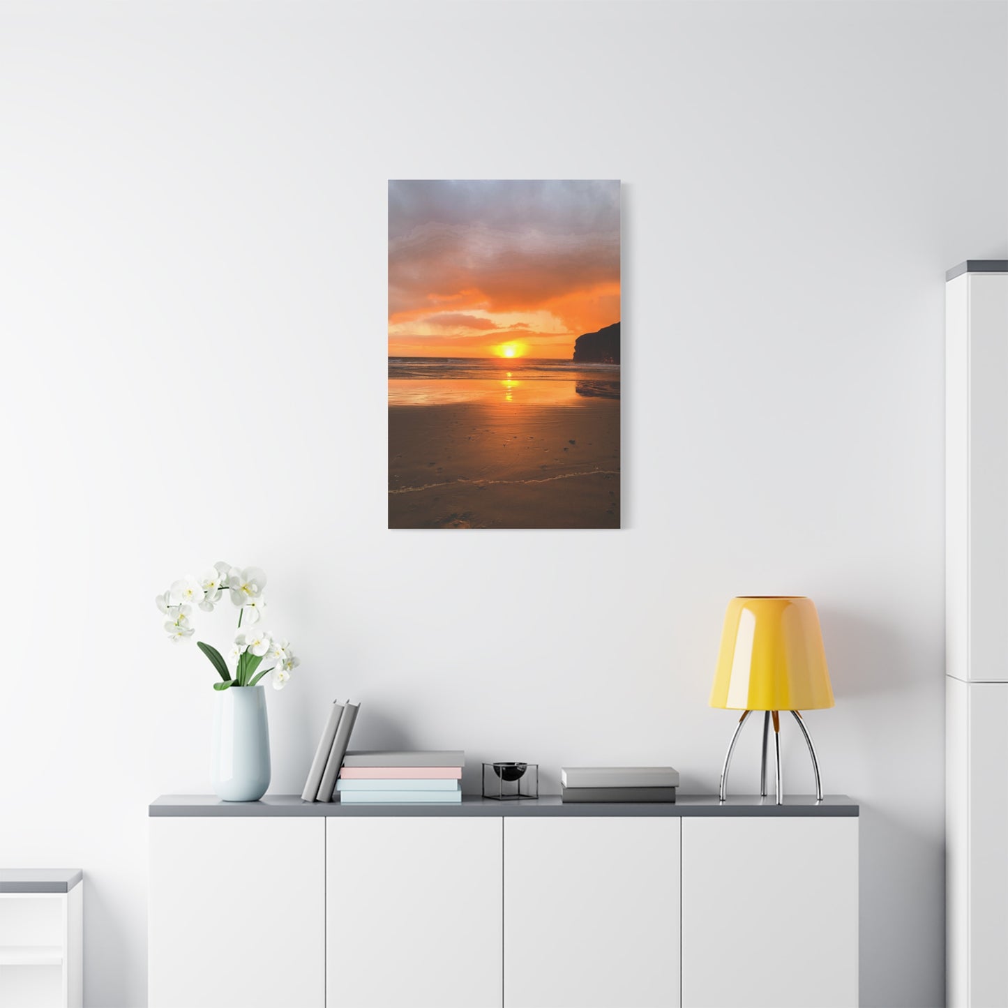 Sunset in Ballybunion Matte Canvas, Stretched, 1.25"