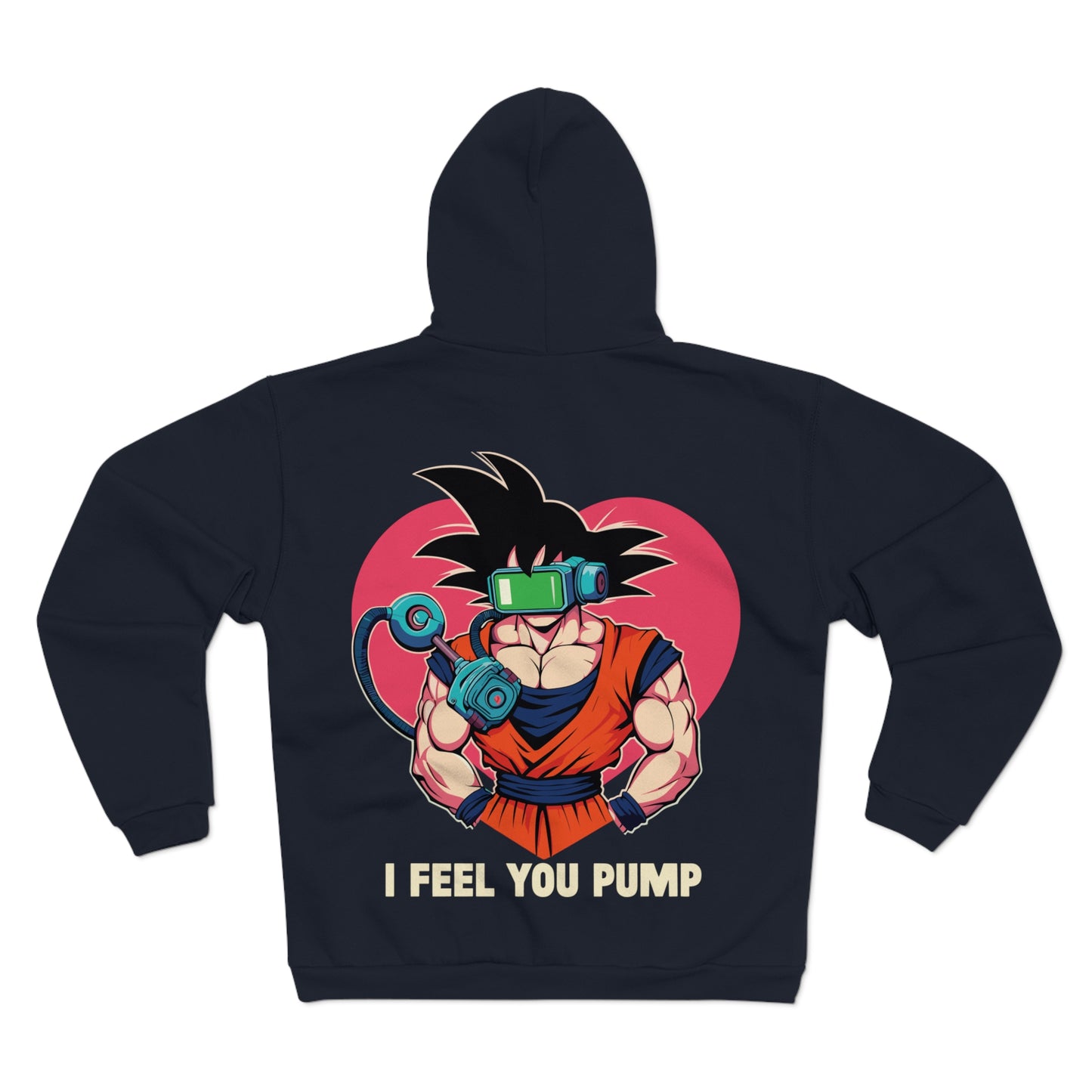 I Feel Your Pump II Unisex Hooded Zip Sweatshirt