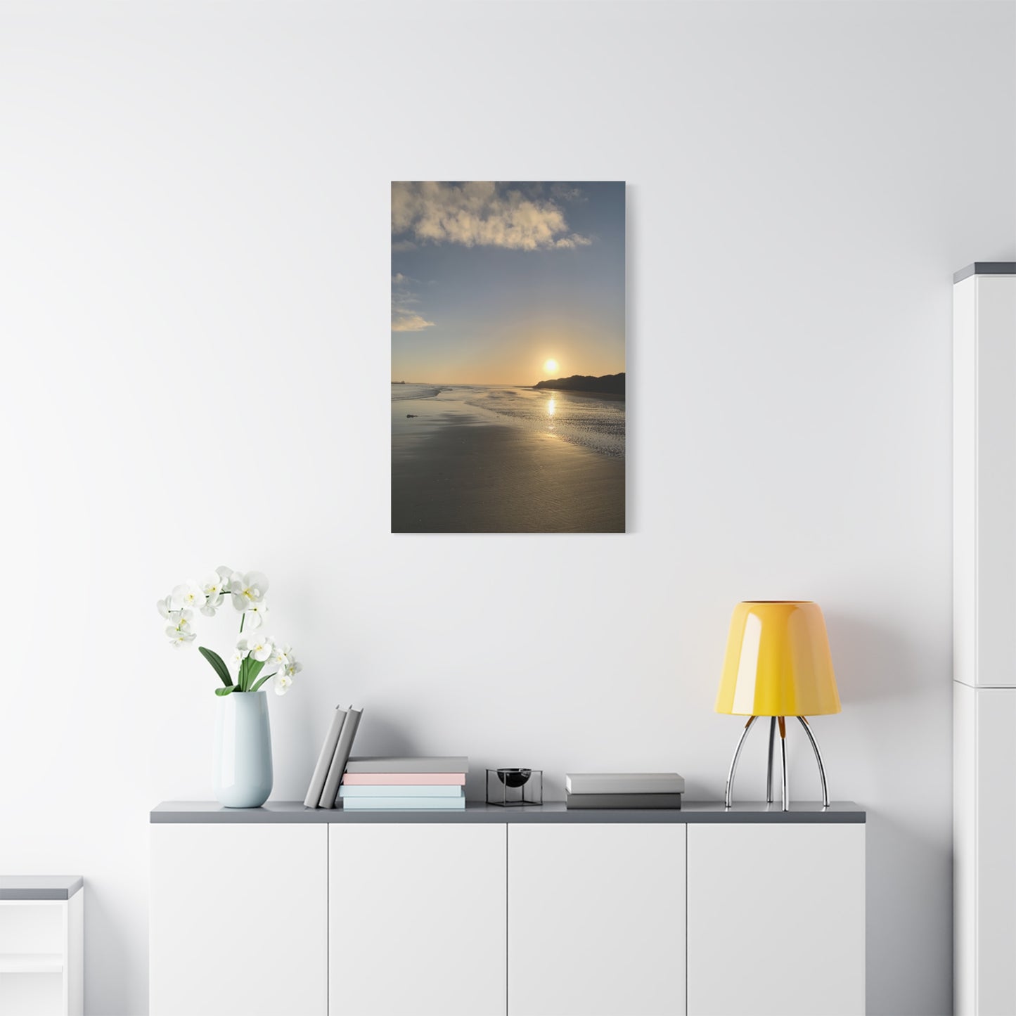 Sunset Matte Canvas, Stretched, 1.25"
