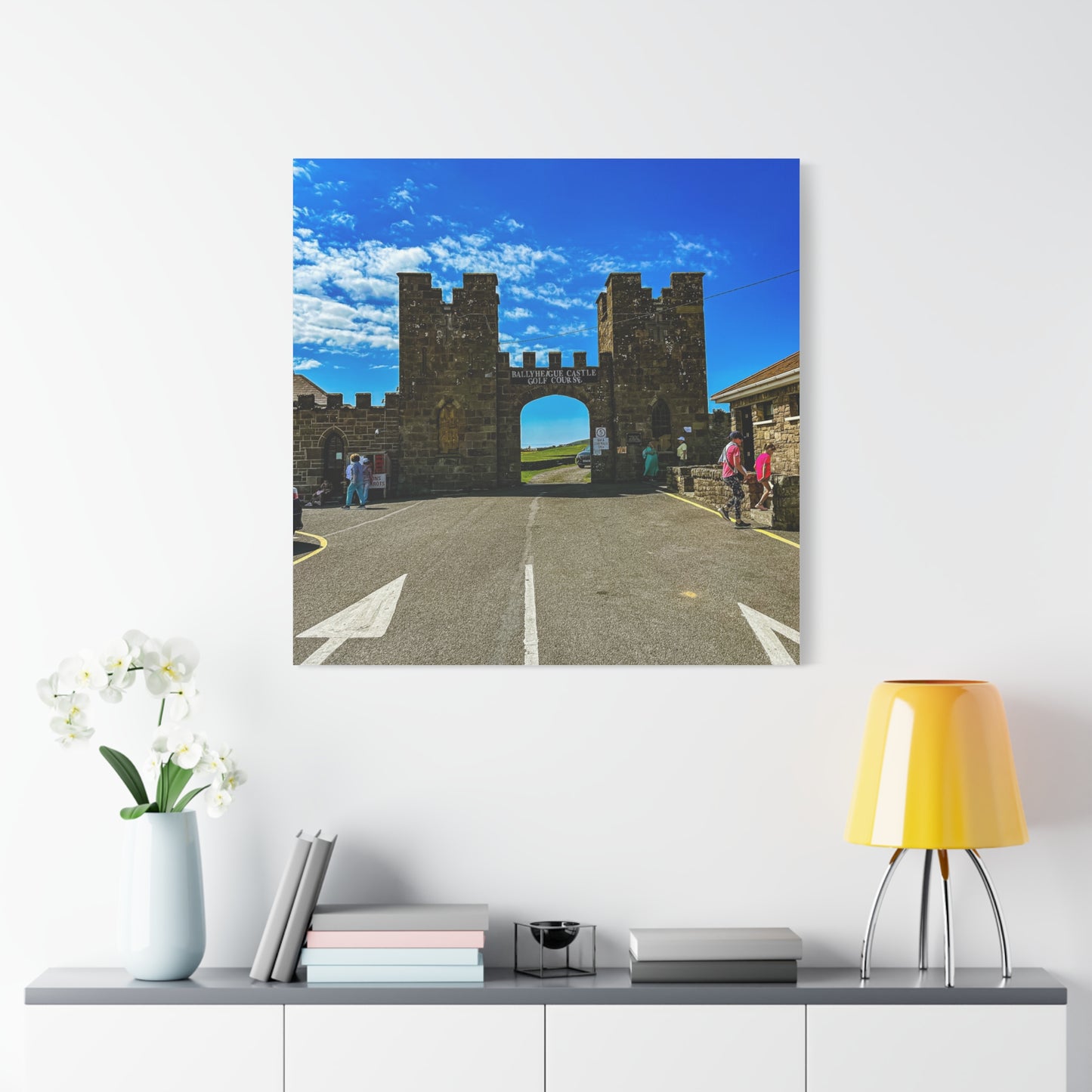 Ballyheigue Golf Club Gates Matte Canvas, Stretched, 1.25"