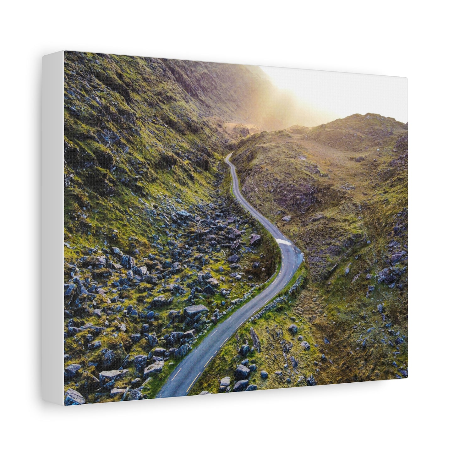 Valley Road Matte Canvas, Stretched, 1.25"