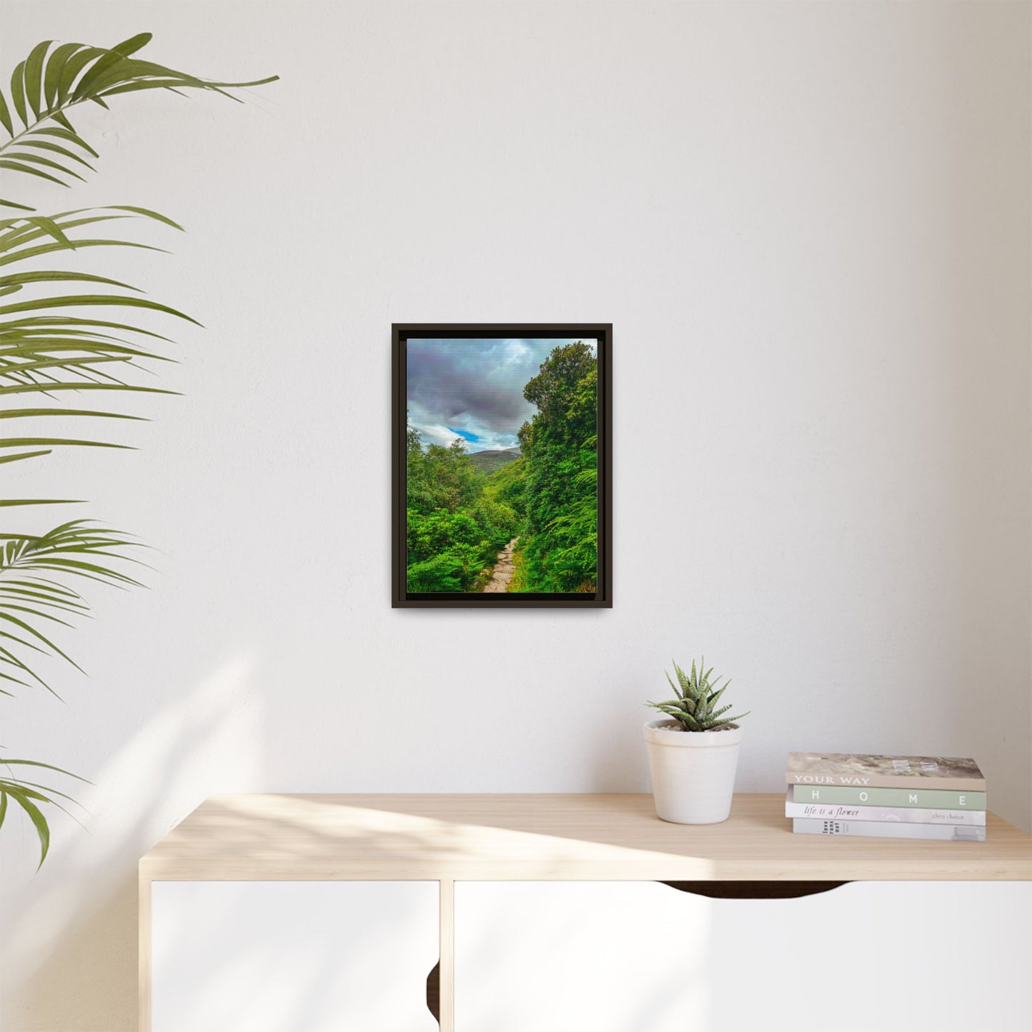 Torc Trail Matte Canvas, Framed (Multi-color)