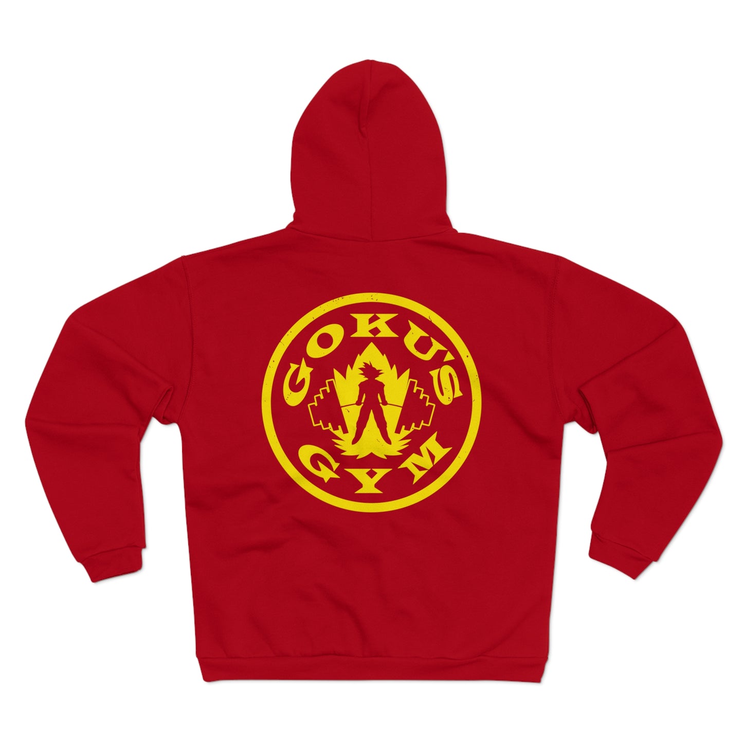 Gokus Gym Unisex Zip Hoodie - Comfortable Workout Sweatshirt