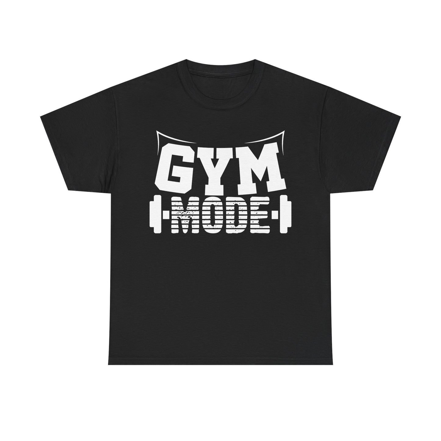 Gym Mode Unisex Heavy Cotton Tee - Perfect for Fitness Enthusiasts