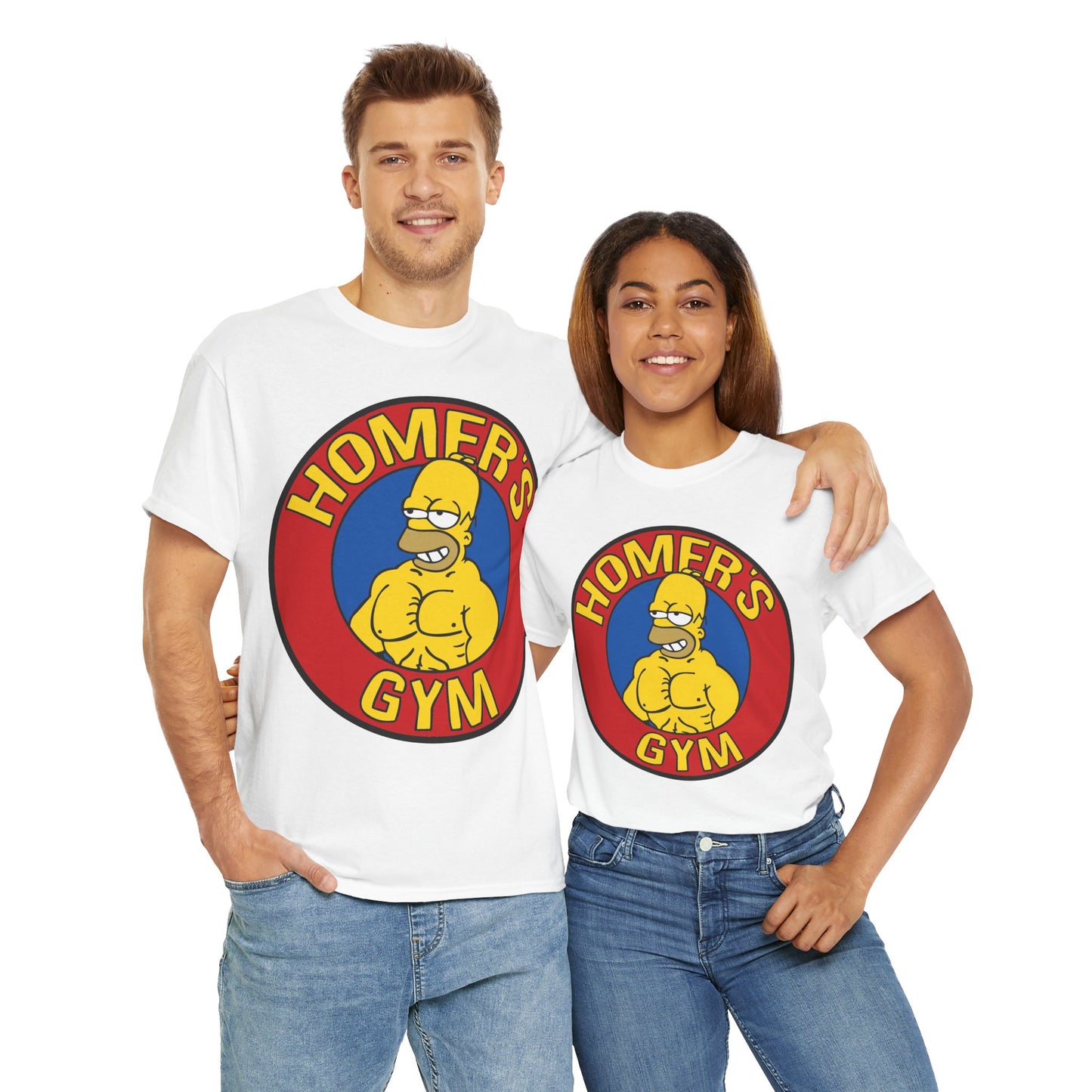 Homer Gym Unisex Heavy Cotton Tee