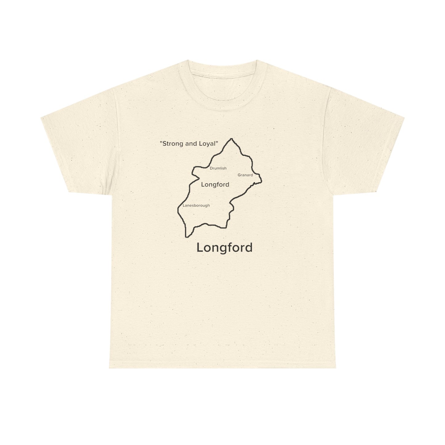Longford Unisex Heavy Cotton Tee White Edition