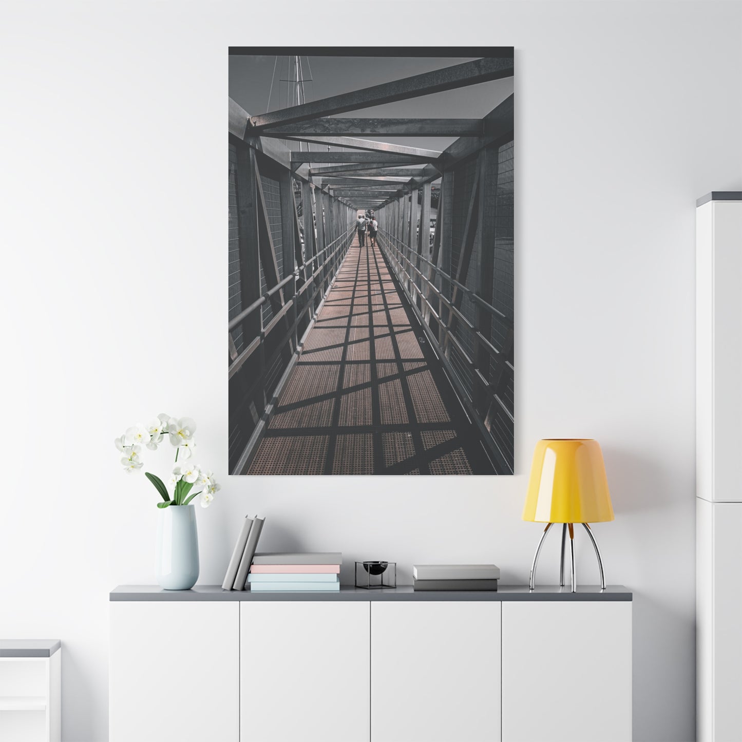 Dingle Pier Matte Canvas, Stretched, 1.25"