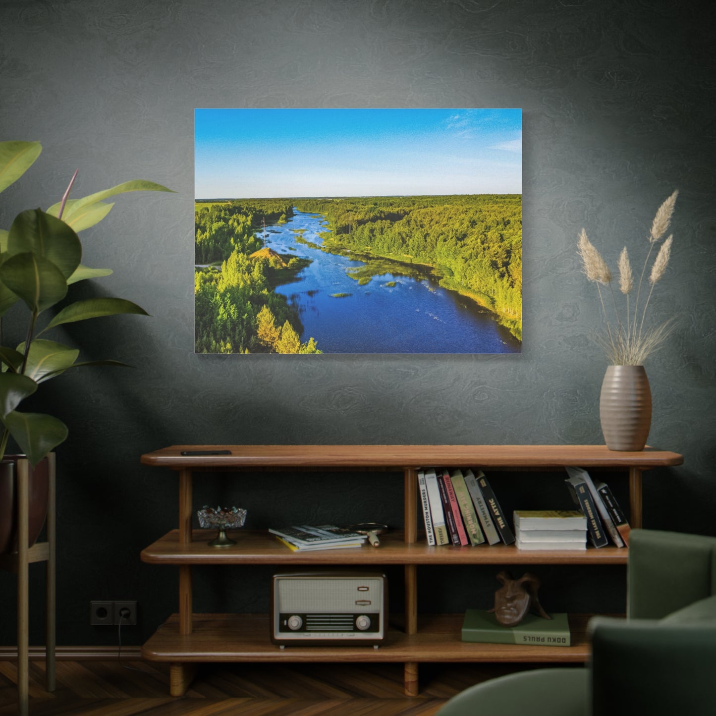 Zagare Lake Matte Canvas, Stretched, 1.25"