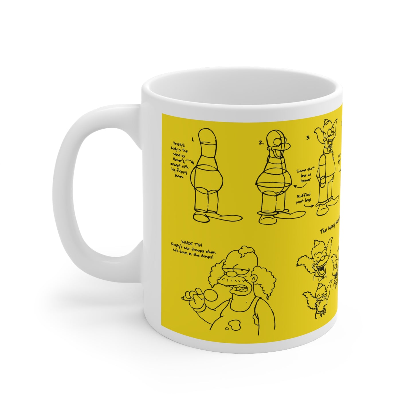 Whimsical Clown Ceramic Coffee Mug - Perfect for Collectors & Gift Givers