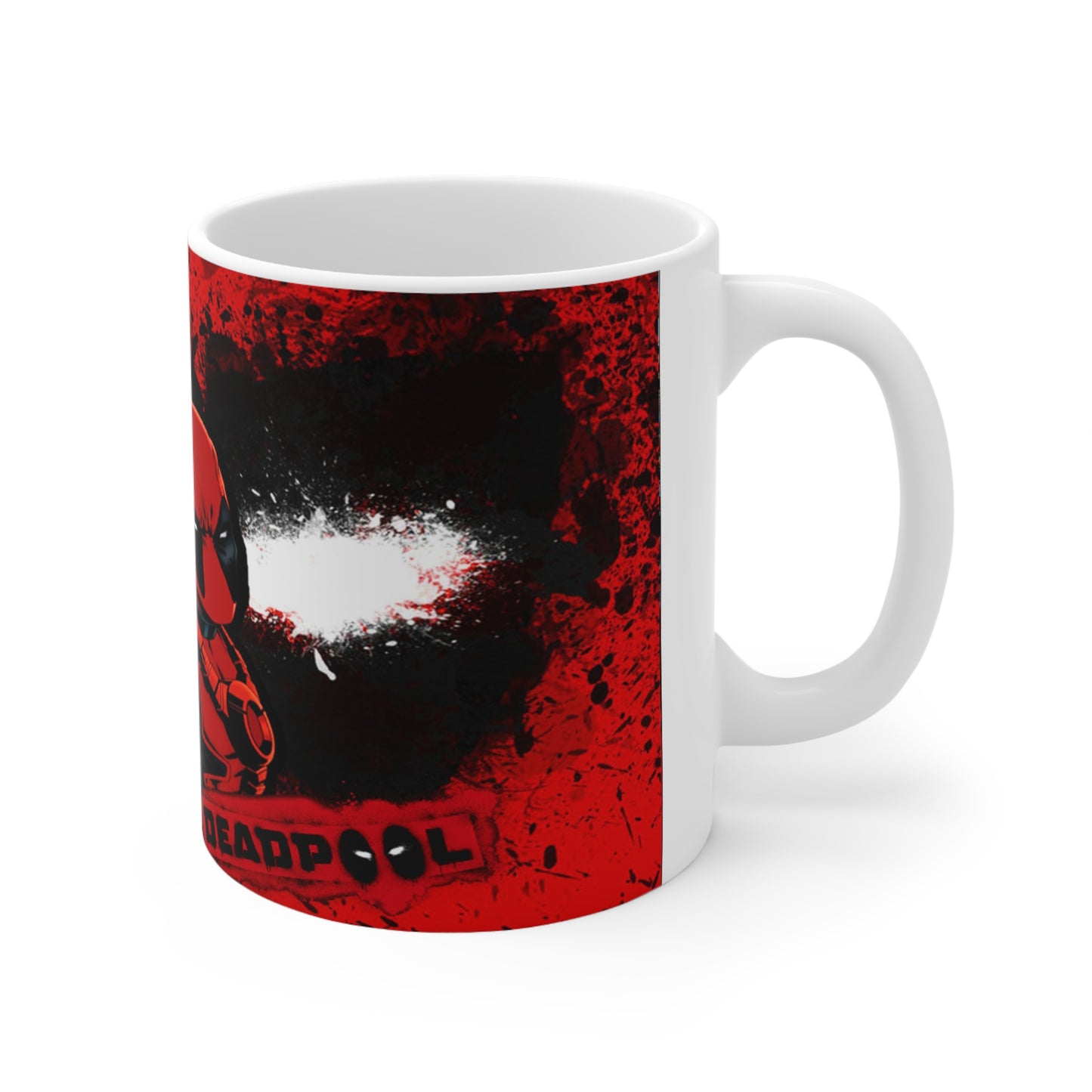 Deadpool-Inspired Ceramic Coffee Mug - 11oz & 15oz | Perfect for Comic Fans & Superhero Lovers