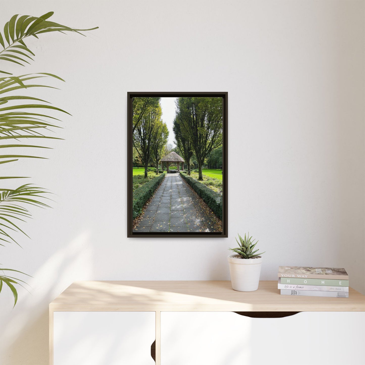 Adare Matte Canvas, Framed (Multi-color)