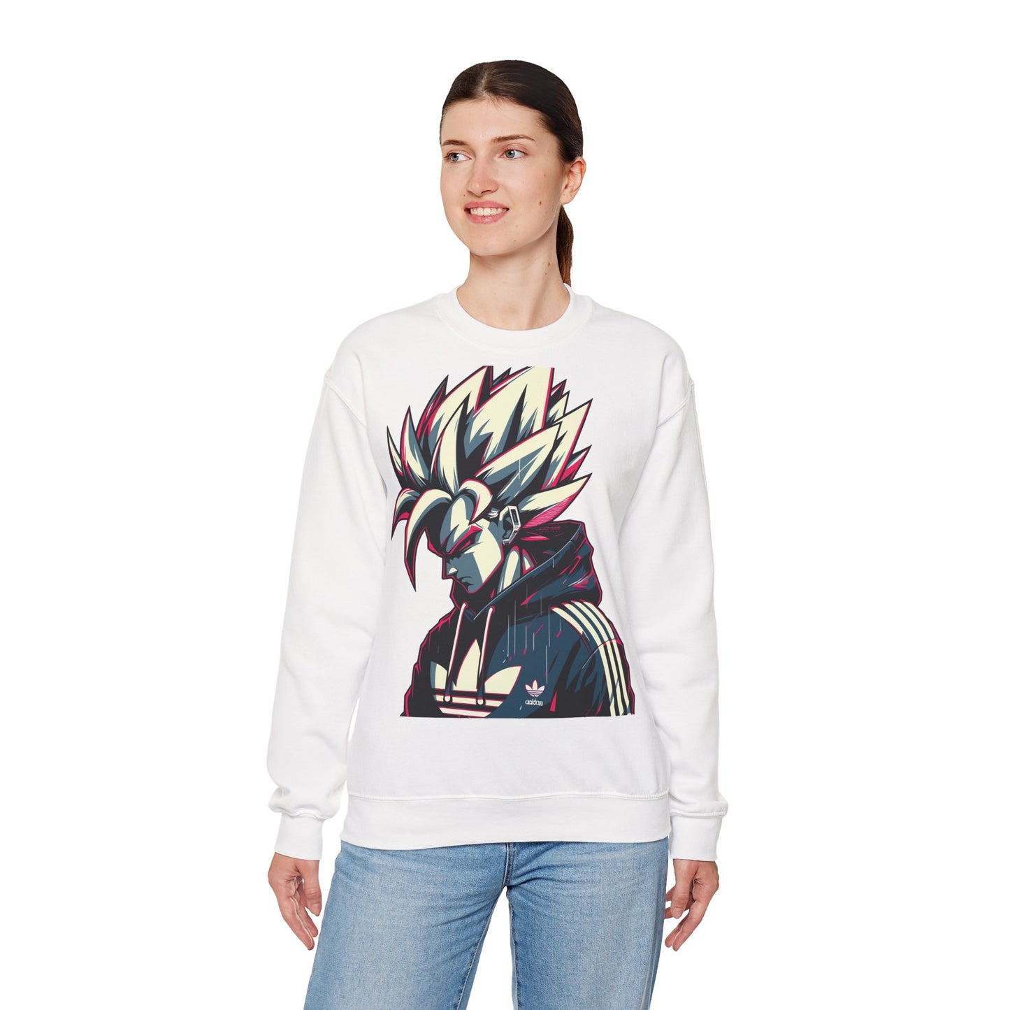 Retro Anime Crewneck Sweatshirt - Unisex Heavy Blend™