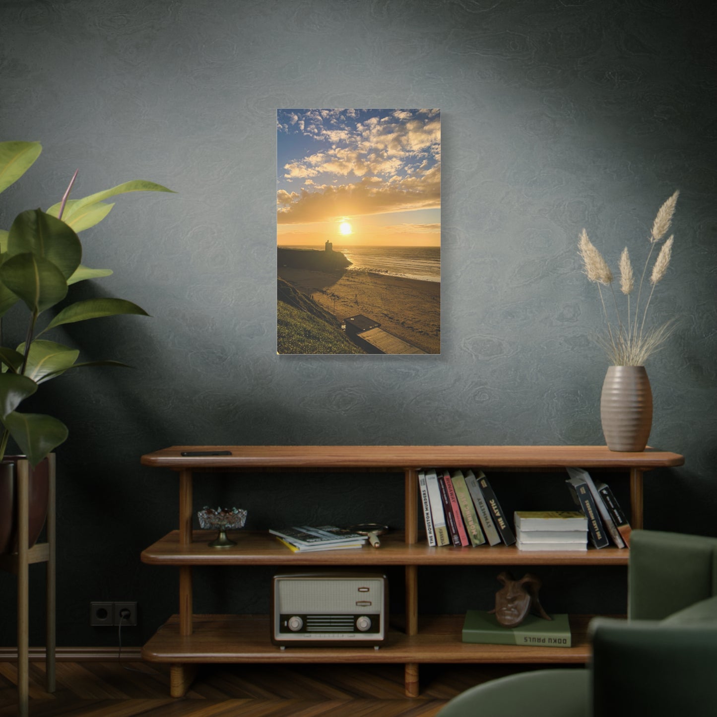 Ballybunion Sunset Castle Matte Canvas, Stretched, 1.25"