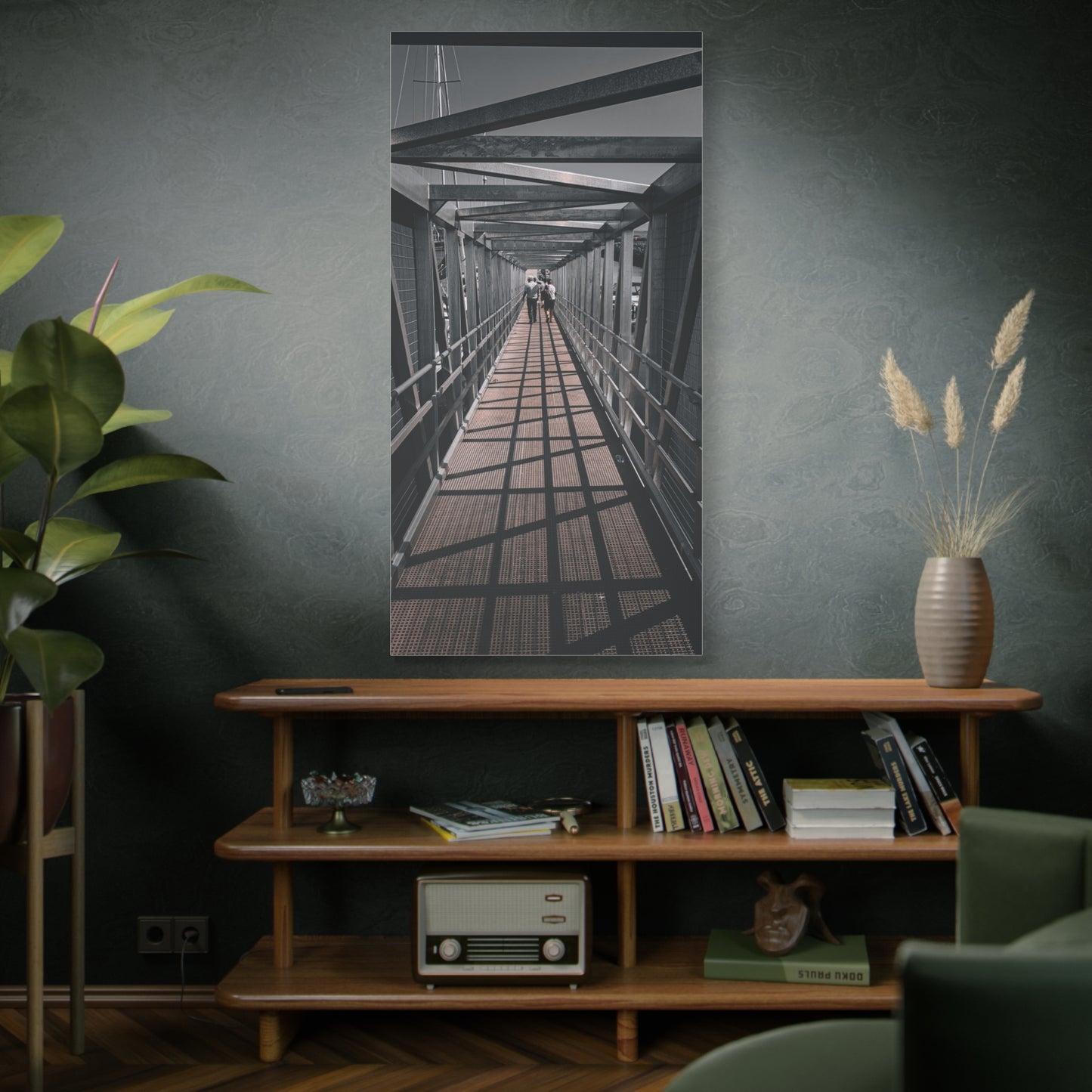Dingle Pier Matte Canvas, Stretched, 1.25"