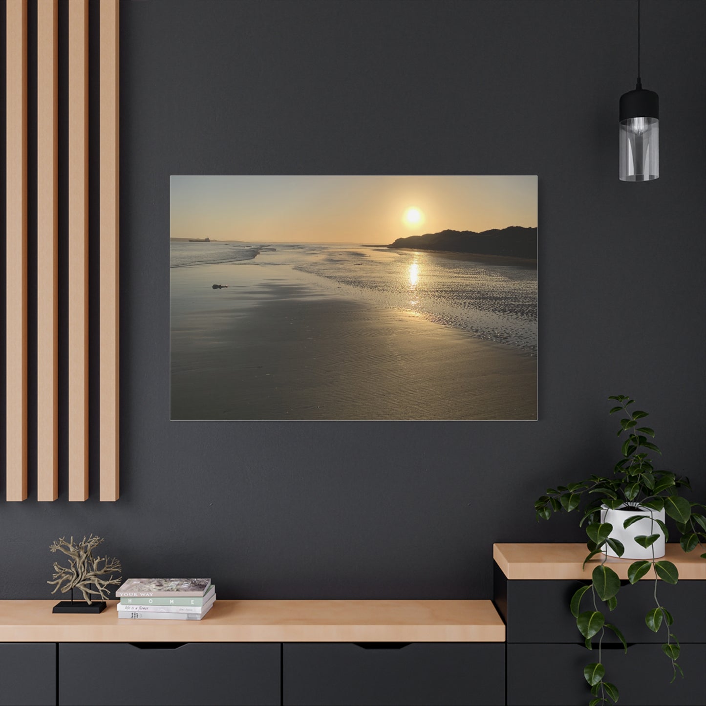 Sunset Matte Canvas, Stretched, 1.25"