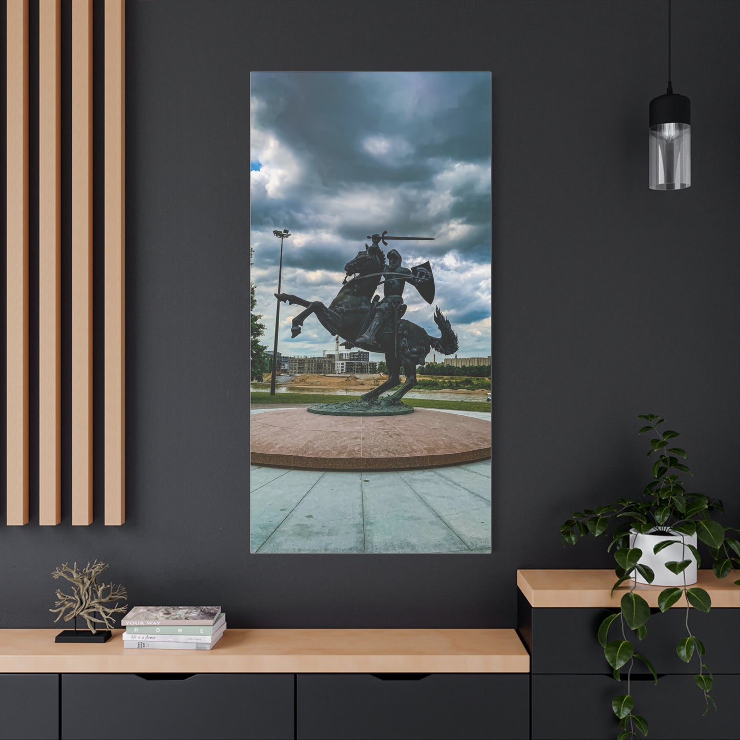 Vytis Matte Canvas, Stretched, 1.25"