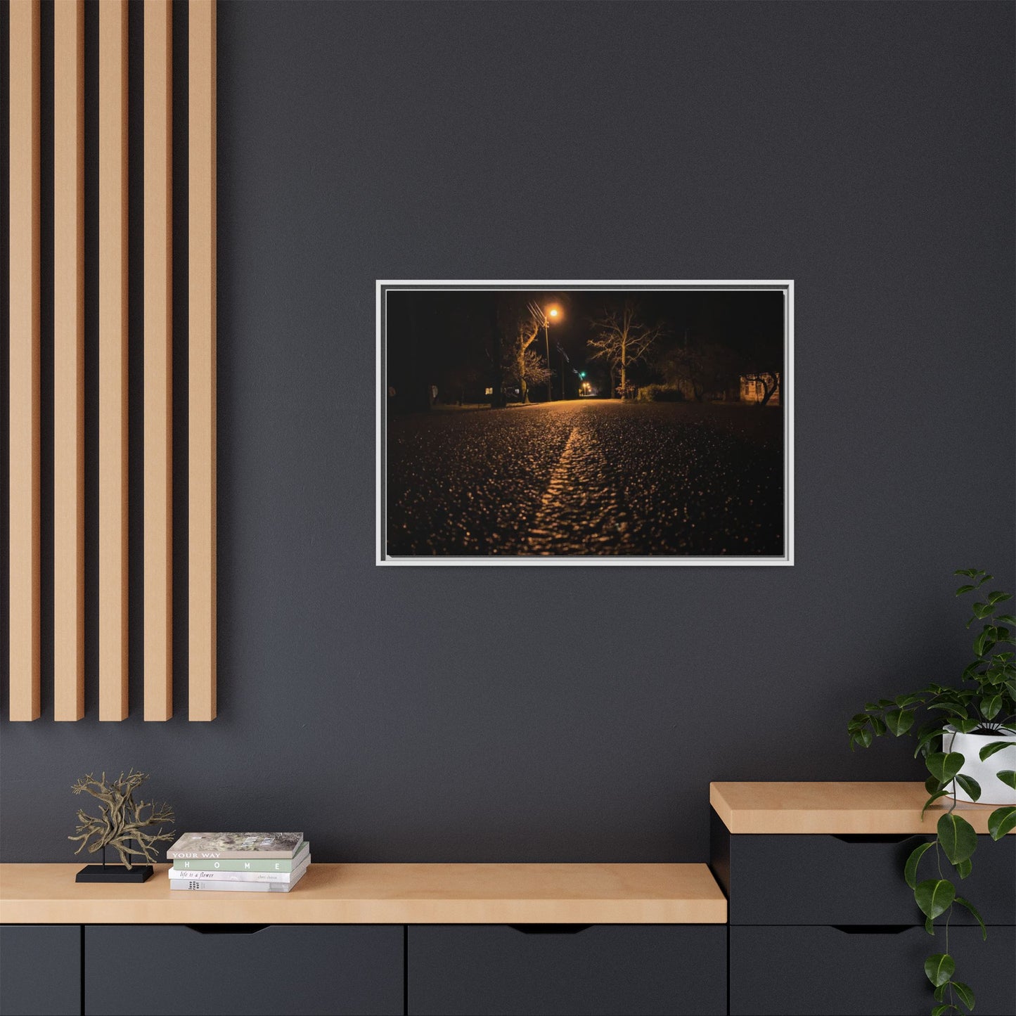 Stungiai Lithuania Matte Canvas, Framed (Multi-color)
