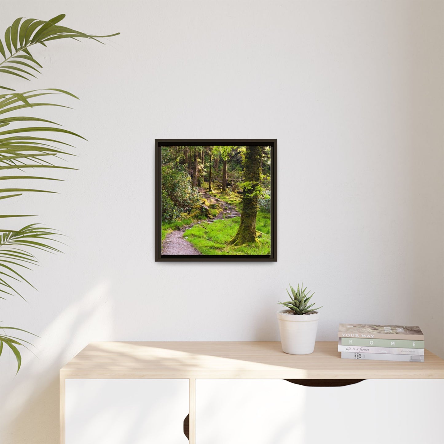 Torc Trail Matte Canvas, Framed (Multi-color)