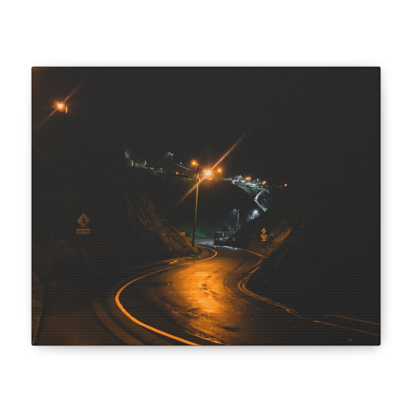 Ballybunion at night Matte Canvas, Stretched, 1.25"