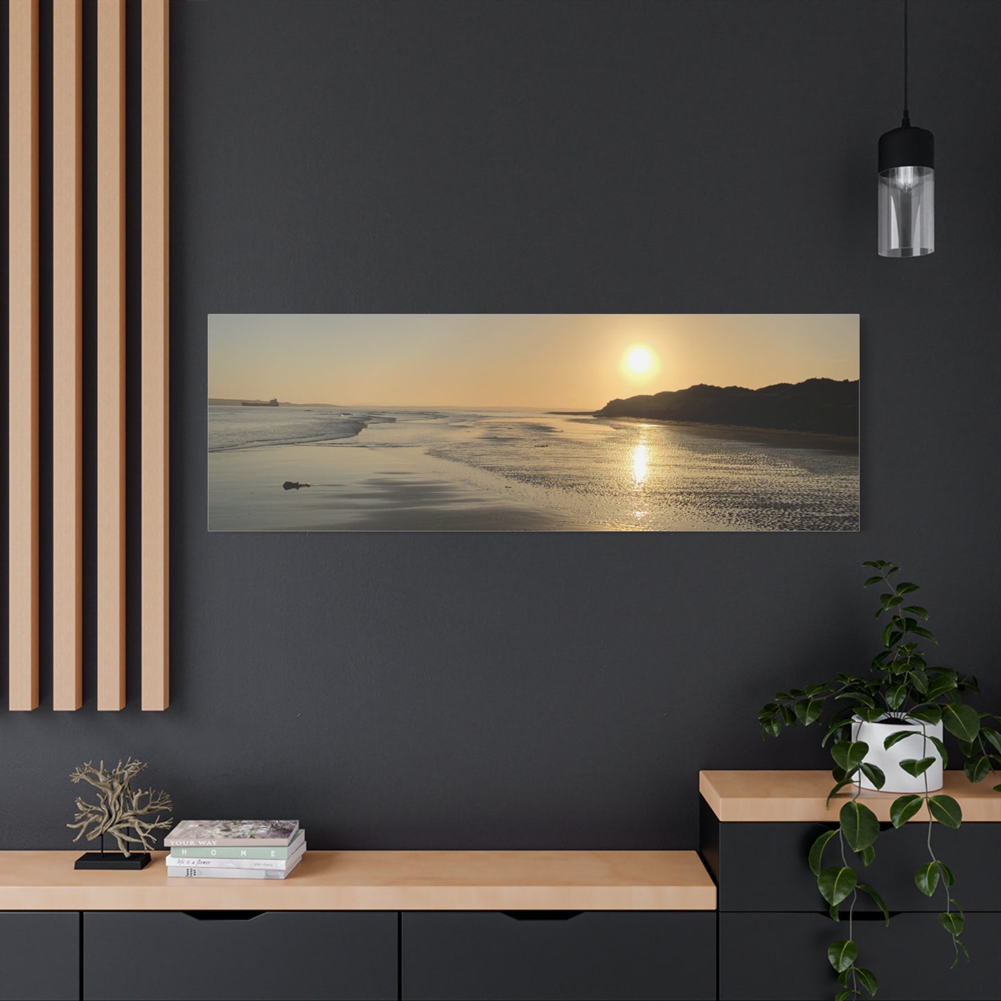 Sunset Matte Canvas, Stretched, 1.25"