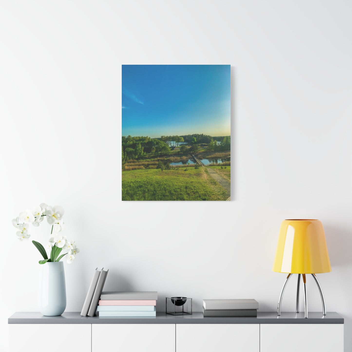 Zagare Lake, Lithuania Matte Canvas, Stretched, 1.25"