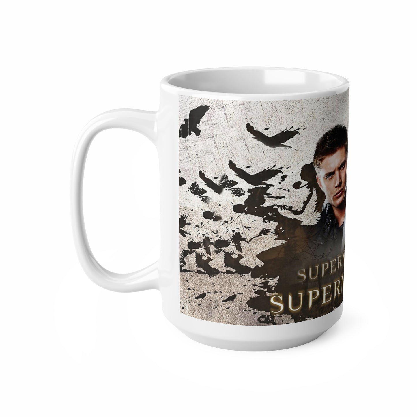 Supernatural Themed Ceramic Coffee Cup - 11oz & 15oz, Perfect Gift for Fans