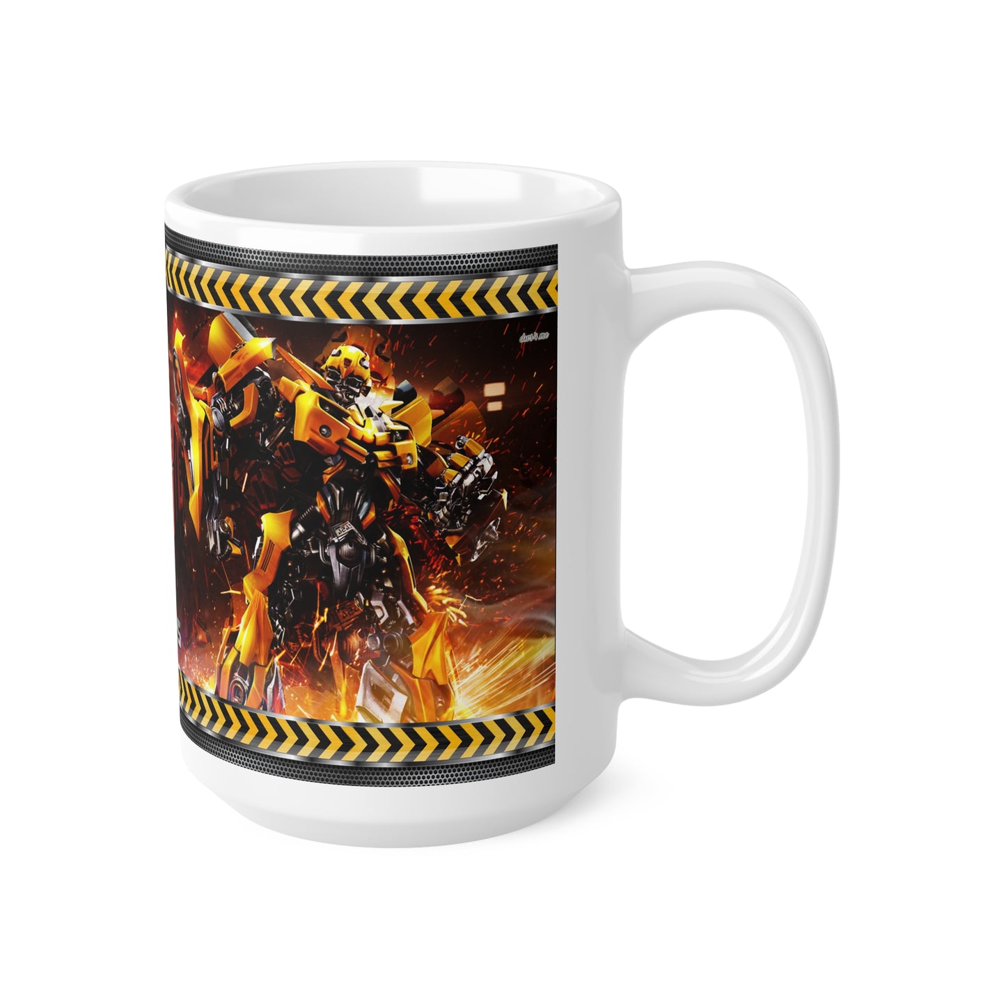 Transformers Inspired Ceramic Coffee Mugs - 11oz & 15oz Sizes