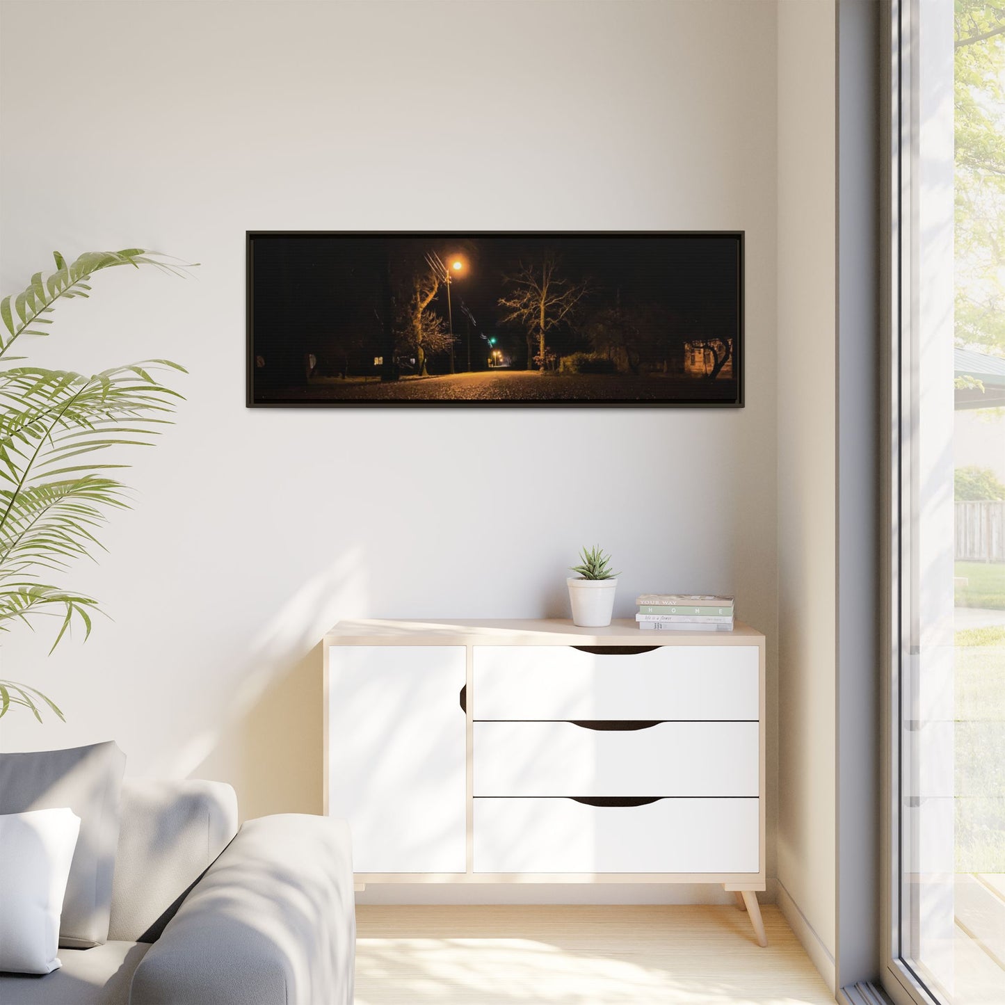 Stungiai Lithuania Matte Canvas, Framed (Multi-color)