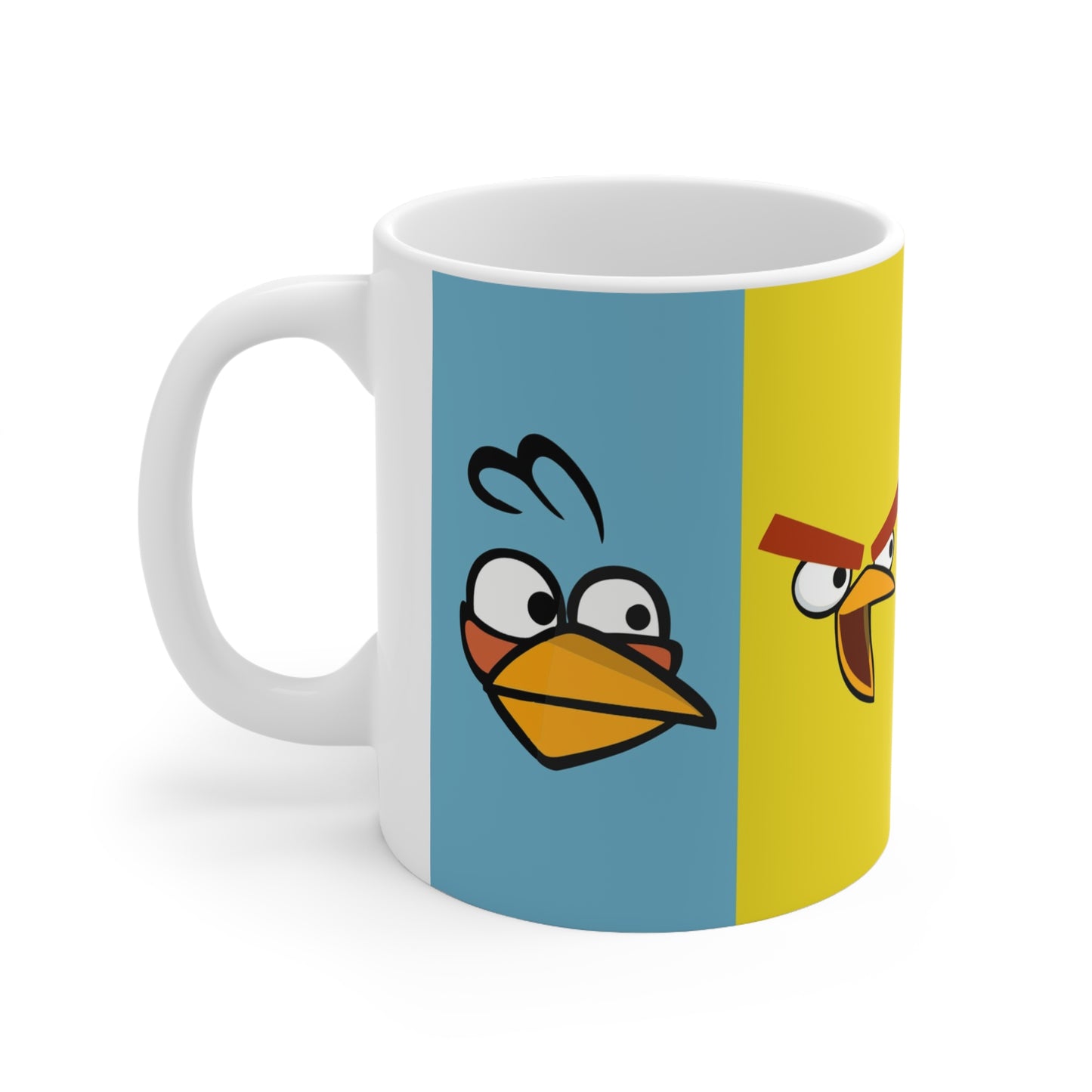 Birds Ceramic Coffee Mug - Fun & Colorful 11oz/15oz Designs for Gamers