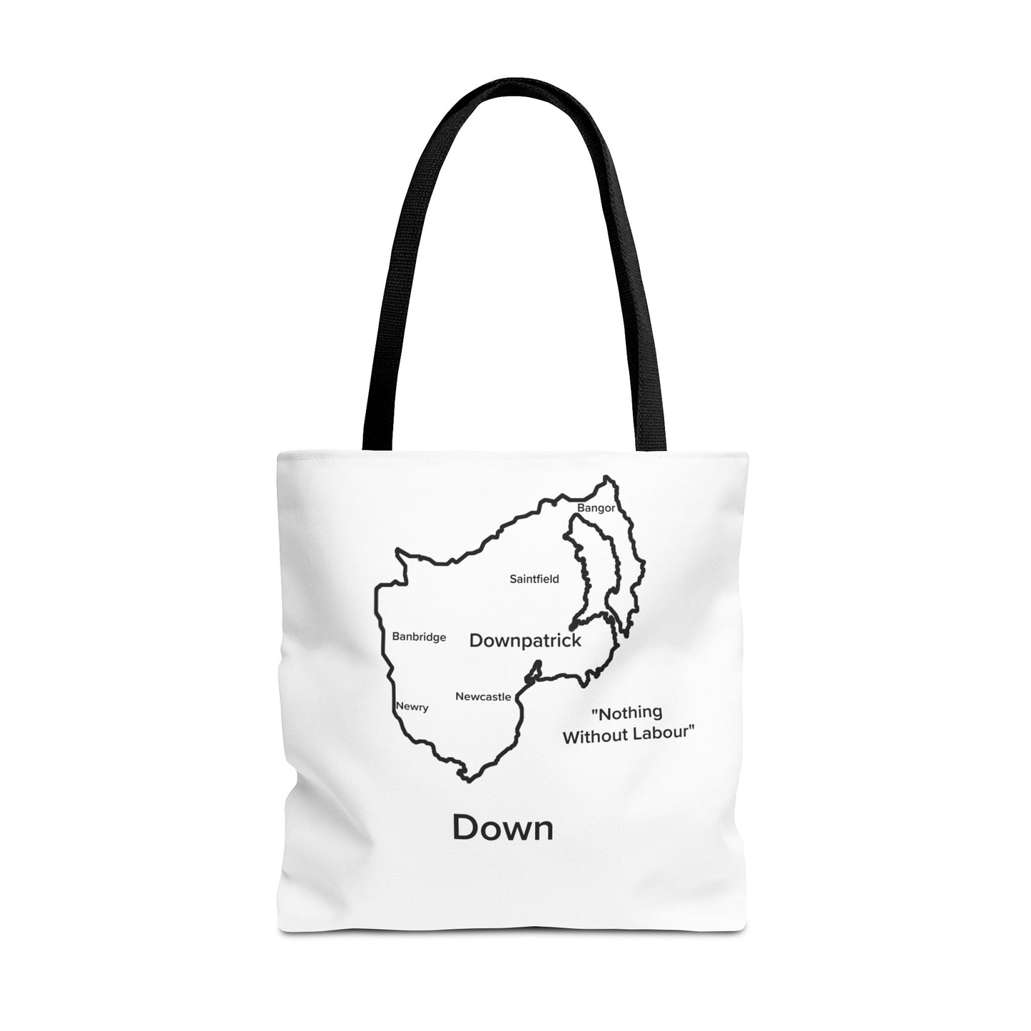 Down Tote Bag White Edition