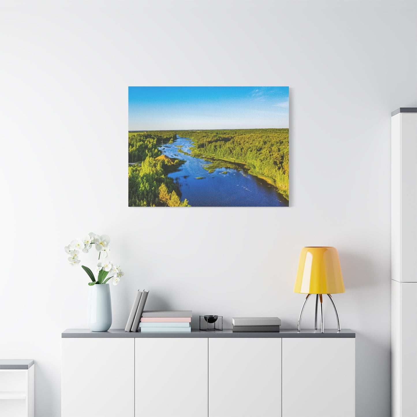 Zagare Lake Matte Canvas, Stretched, 1.25"