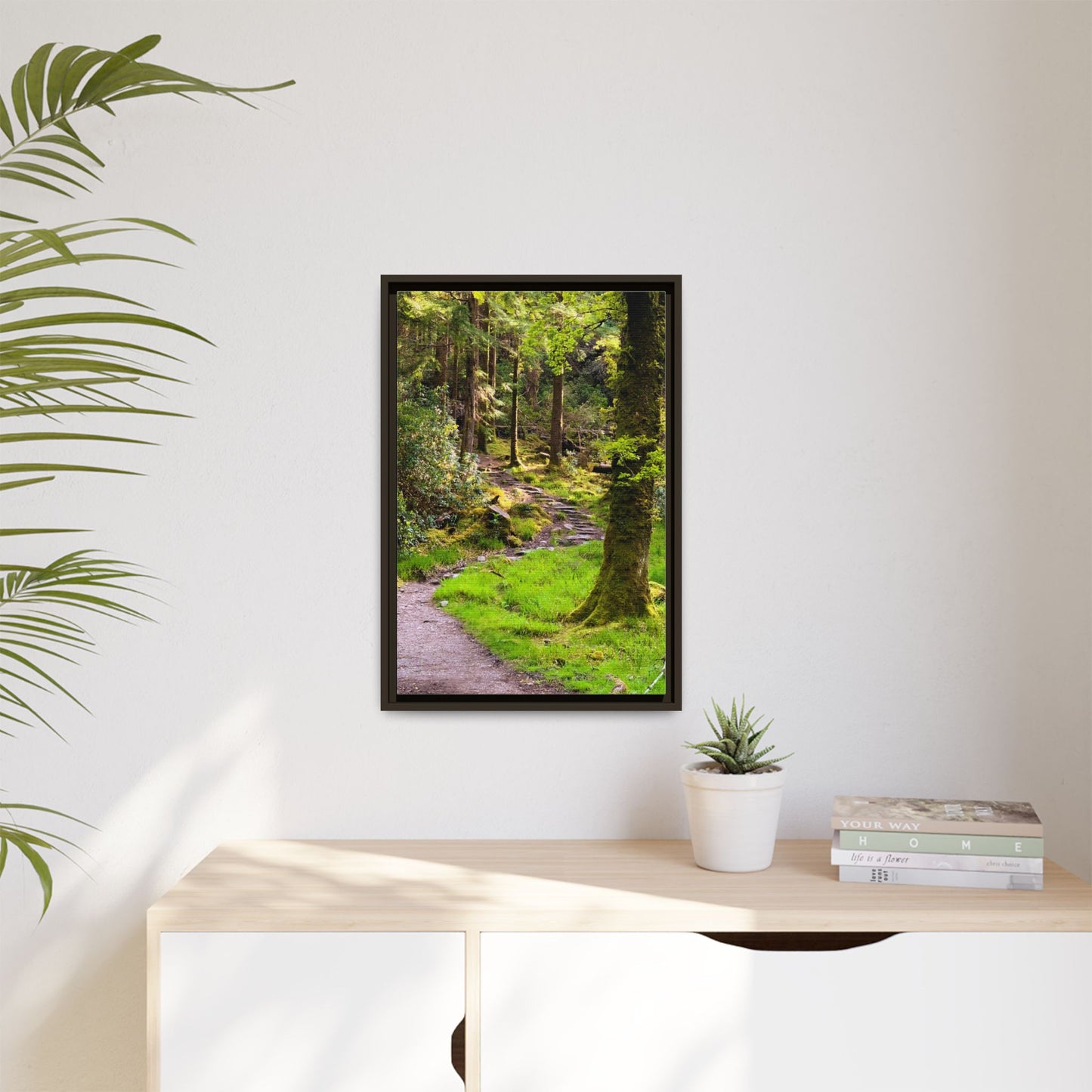 Torc Trail Matte Canvas, Framed (Multi-color)