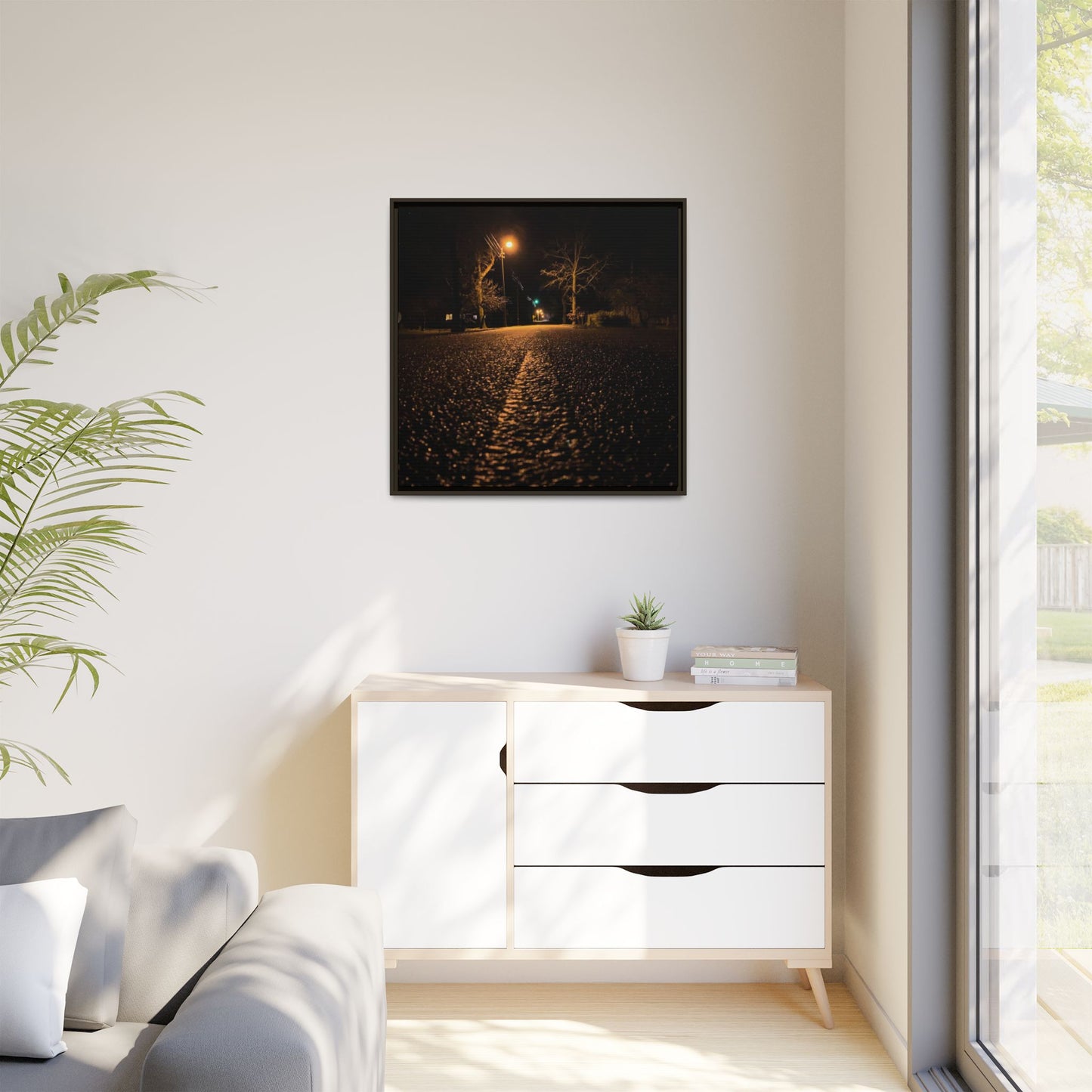 Stungiai Lithuania Matte Canvas, Framed (Multi-color)