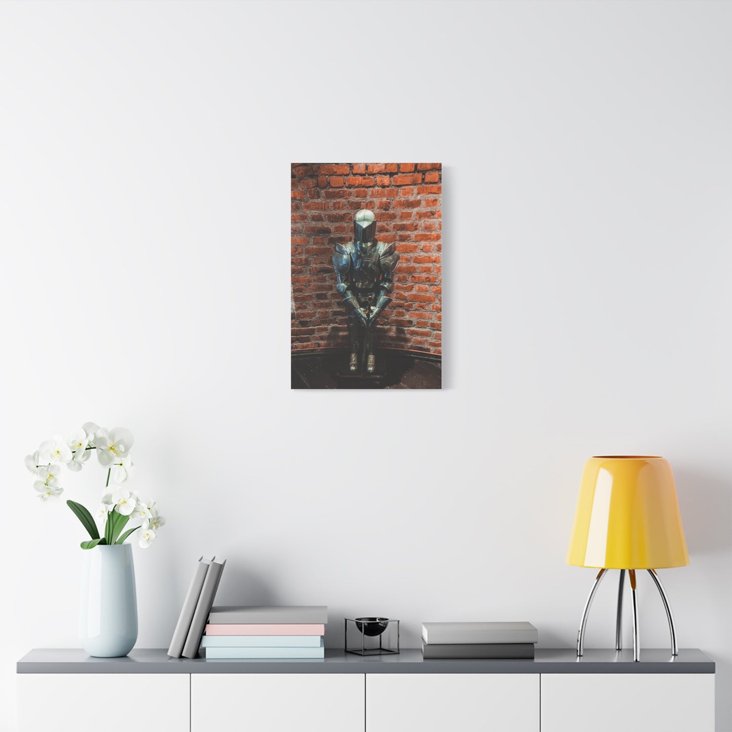 Steel Armour Medieval Age Lithuania Matte Canvas, Stretched, 1.25"