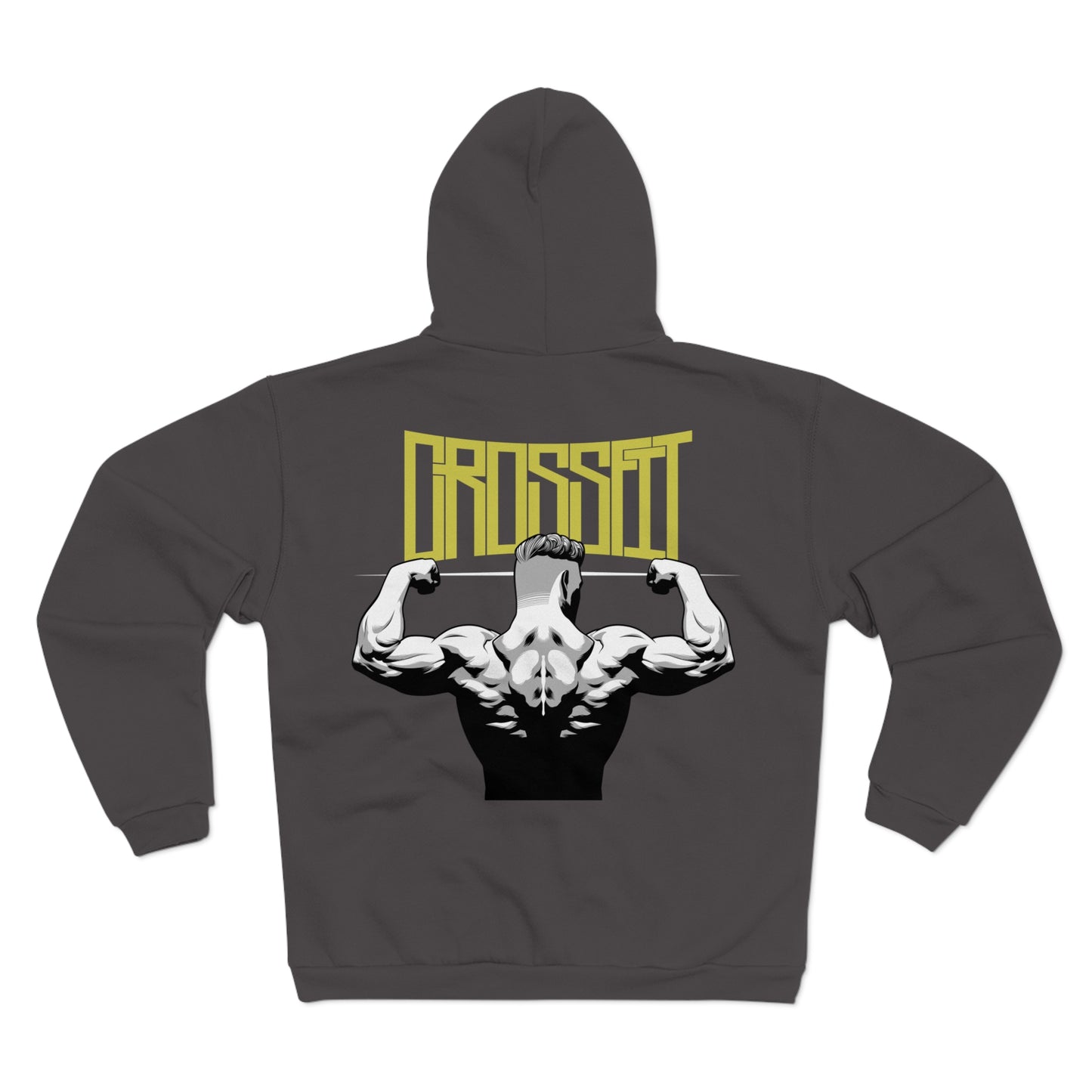 CrossFit Unisex Hooded Zip Sweatshirt - Perfect for Fitness Enthusiasts