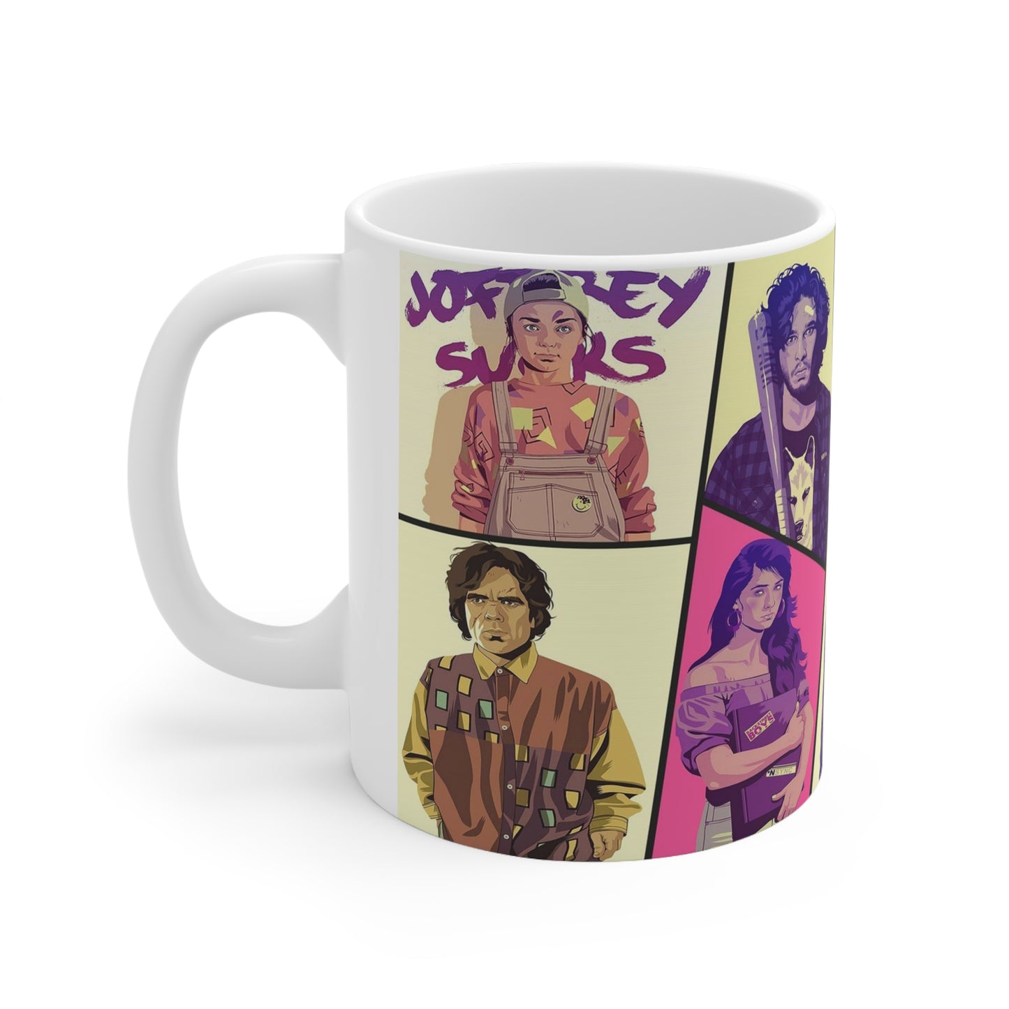 Game of Thrones Ceramic Coffee Cups - 11oz & 15oz - Perfect for Fans and Gift-Giving