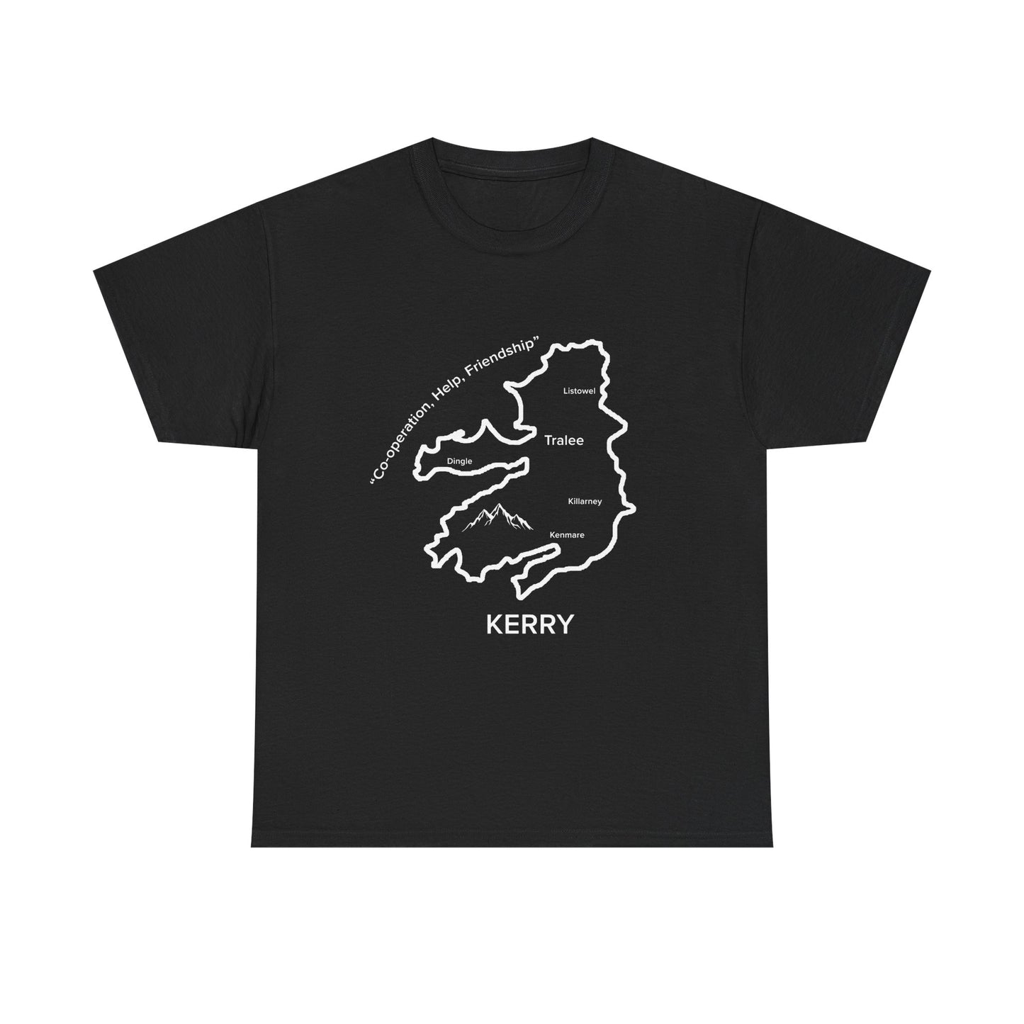 Kerry Unisex Heavy Cotton T-Shirt Black Edition