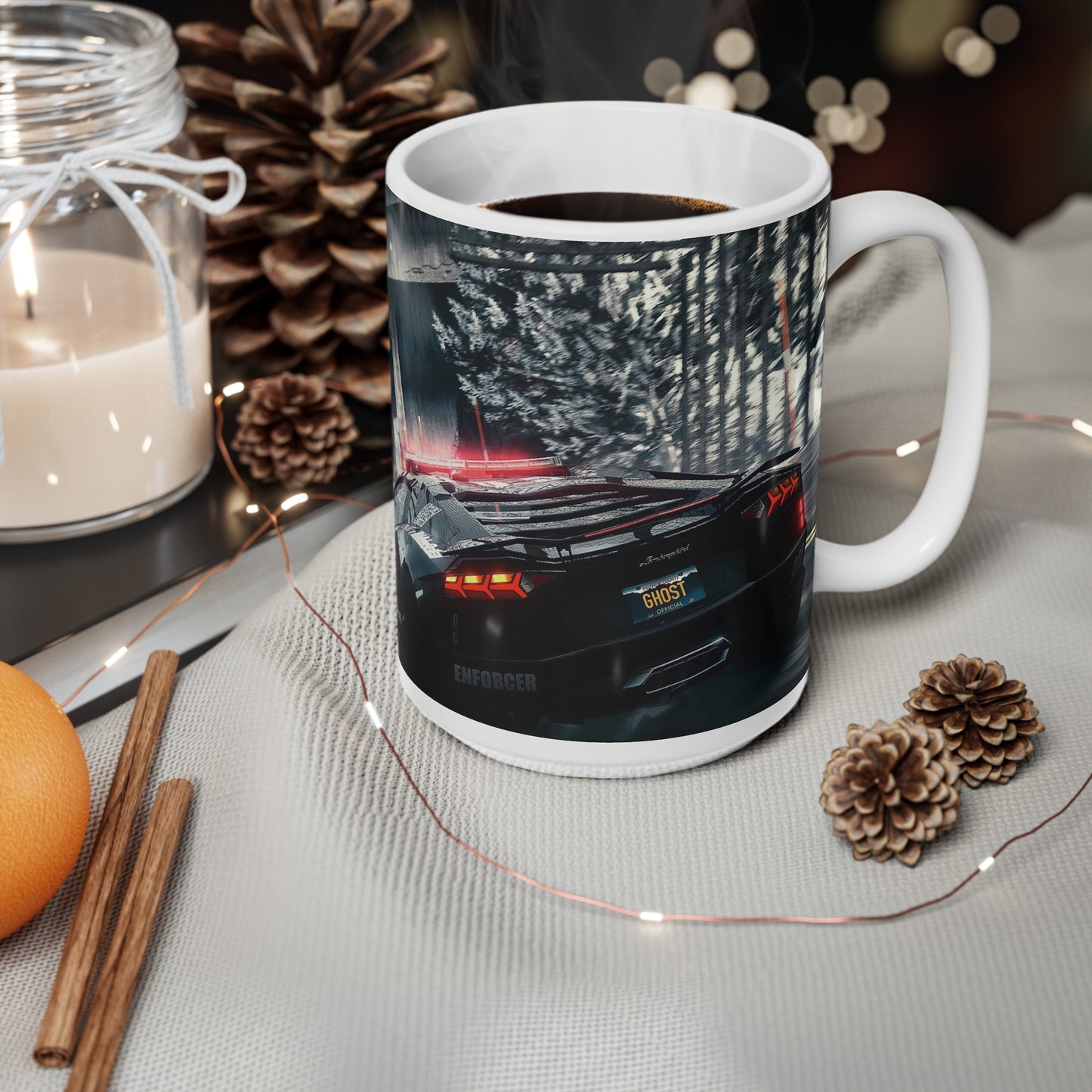 Need for Speed Ceramic Coffee Mug - 11oz & 15oz Racing Theme