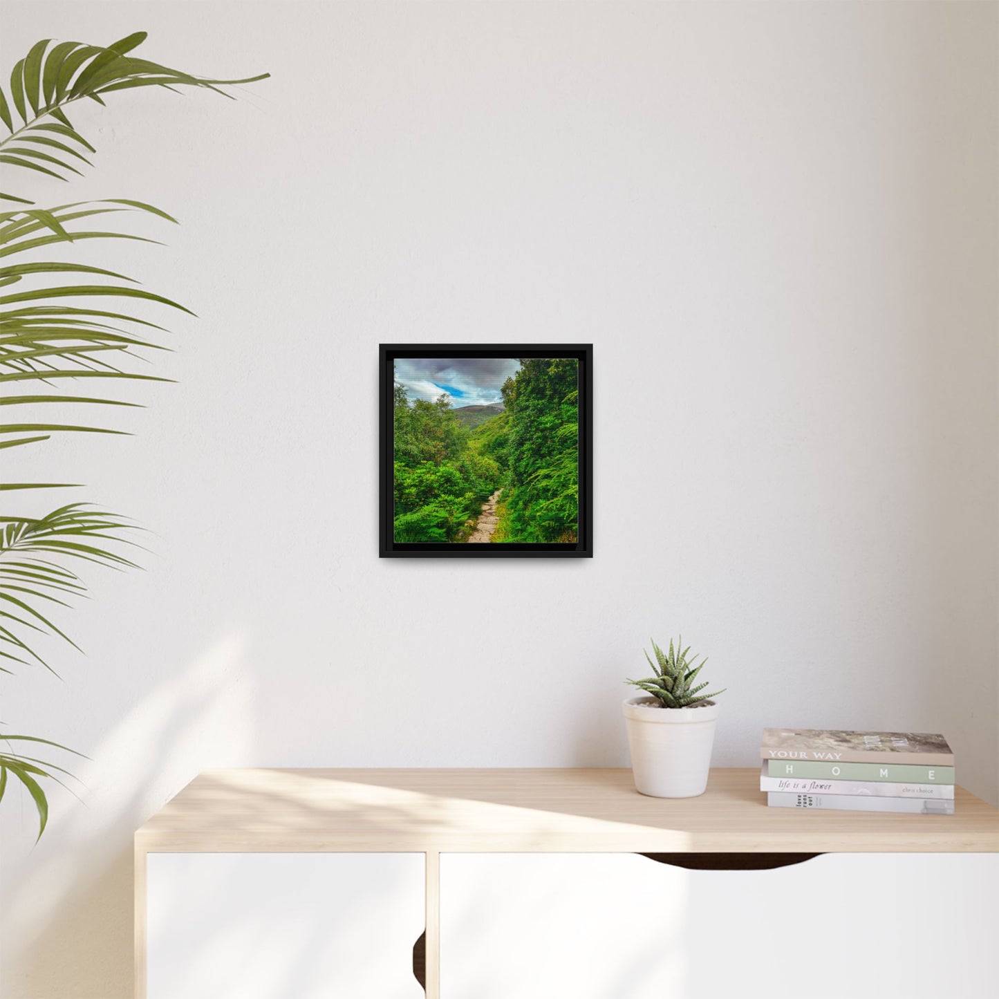 Torc Trail Matte Canvas, Framed (Multi-color)