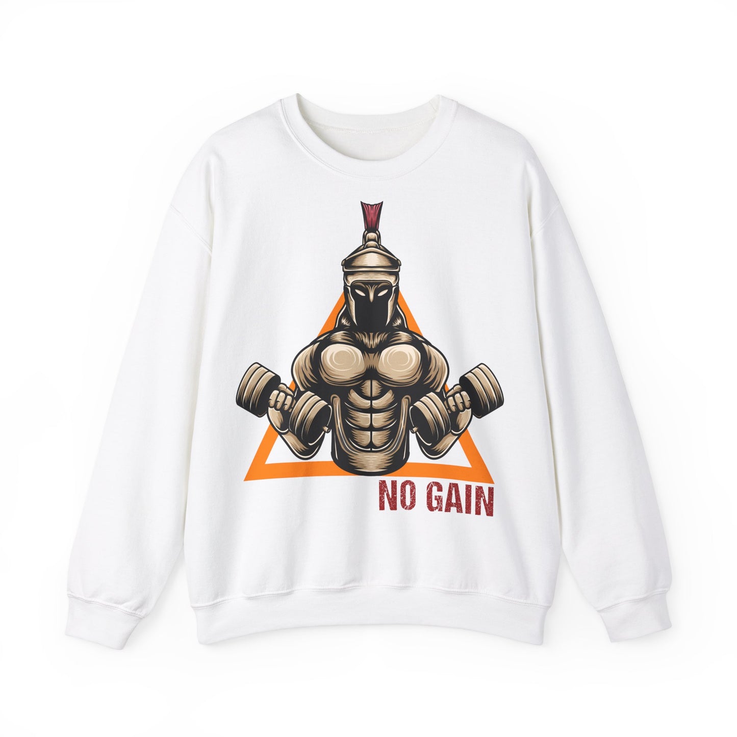 No Pain No Gain Unisex Heavy Blend™ Crewneck Sweatshirt - Motivational Gym Apparel