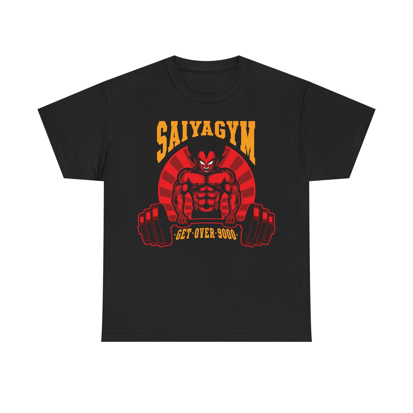 Saya Gym Black Unisex Heavy Cotton Tee