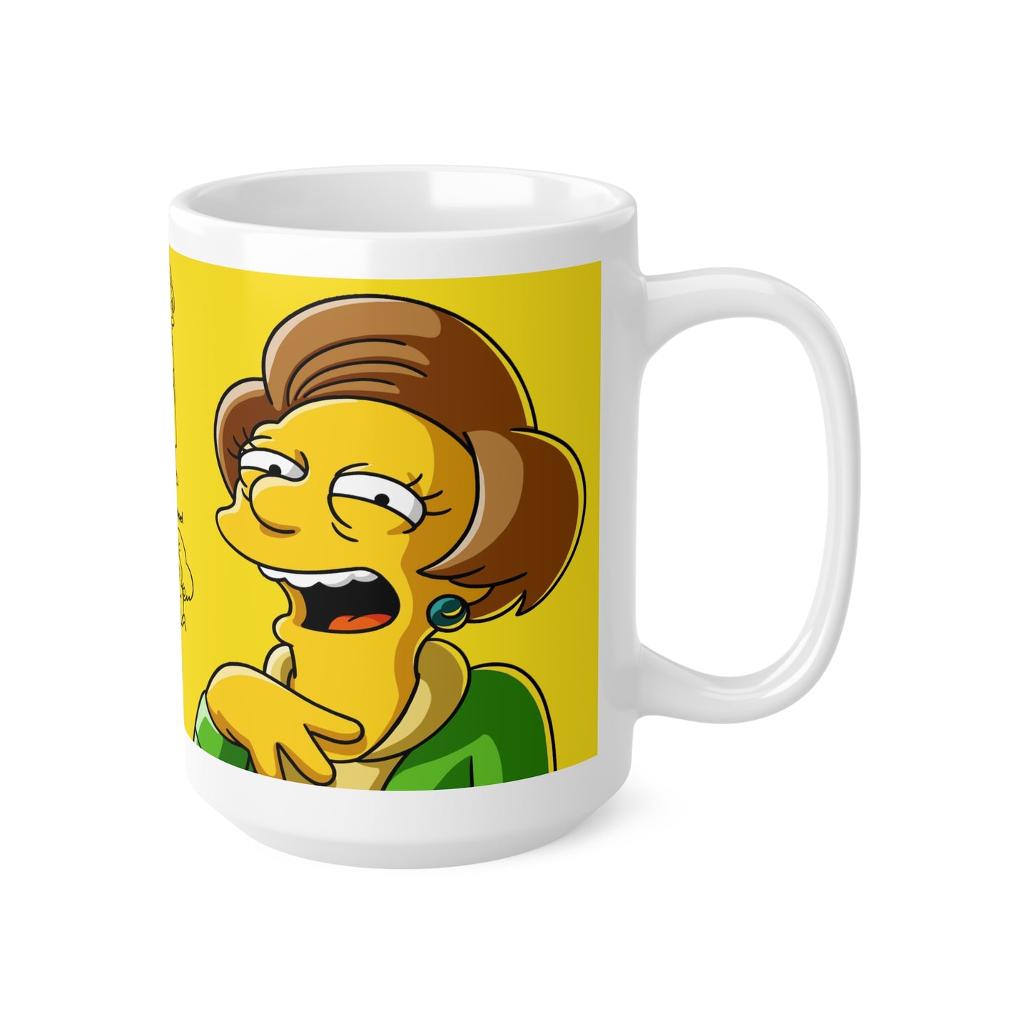 Mrs. Krabappel Moods Ceramic Coffee Cup - Fun 11oz & 15oz Mugs for Teachers and Fans