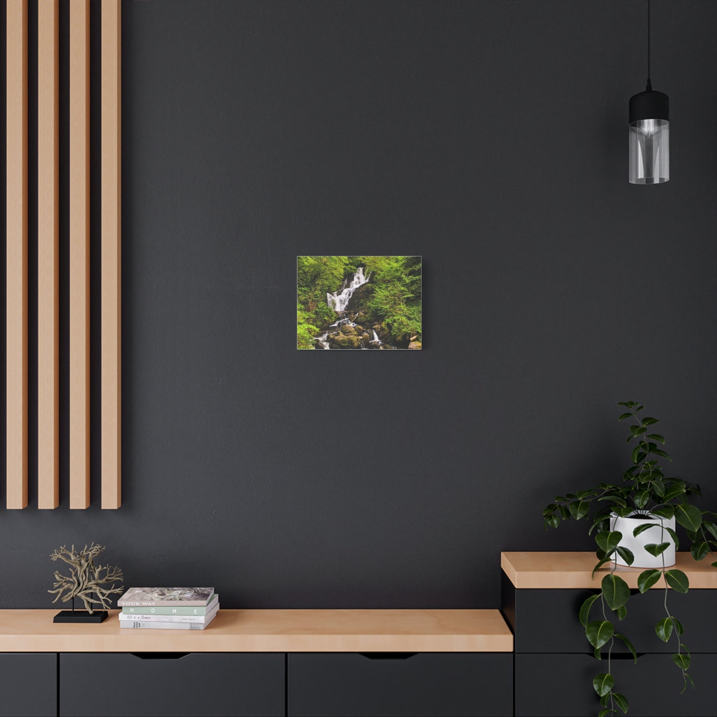 Torc waterfall Matte Canvas, Stretched, 1.25"