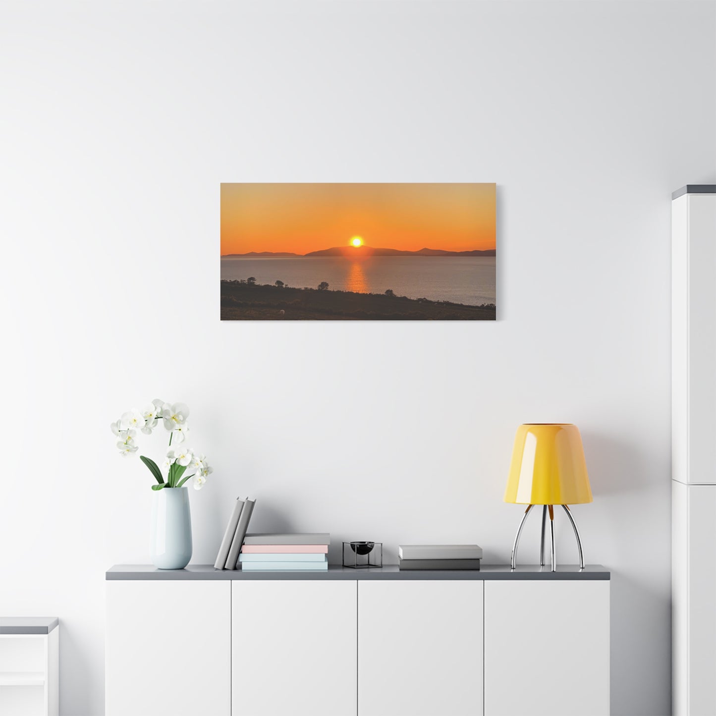 Sunset Ring of Kerry Matte Canvas, Stretched, 1.25"
