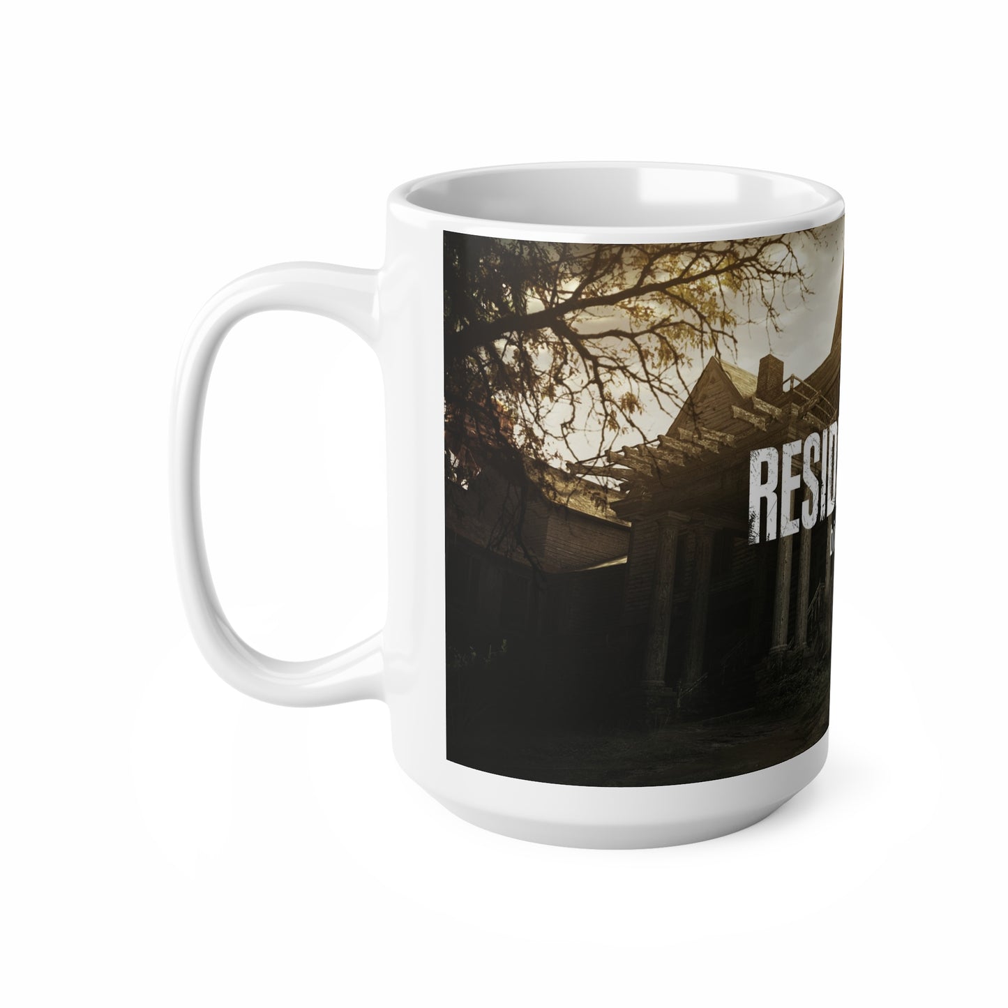 Resident Evil Biohazard Ceramic Coffee Cup - Scary Mug for Gamers (11oz & 15oz)