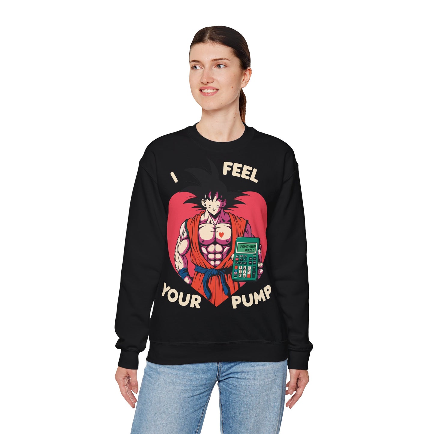 I Feel Your Pump Unisex Heavy Blend™ Crewneck Sweatshirt