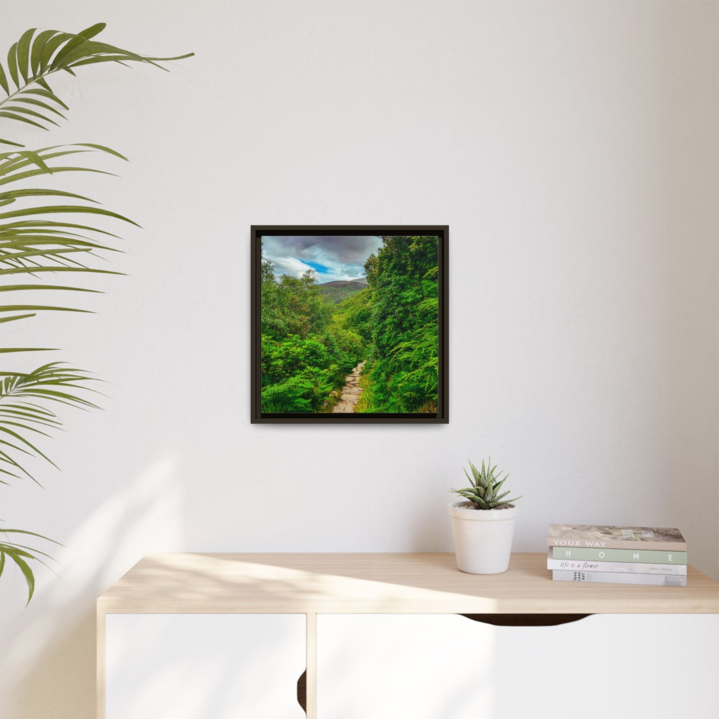 Torc Trail Matte Canvas, Framed (Multi-color)