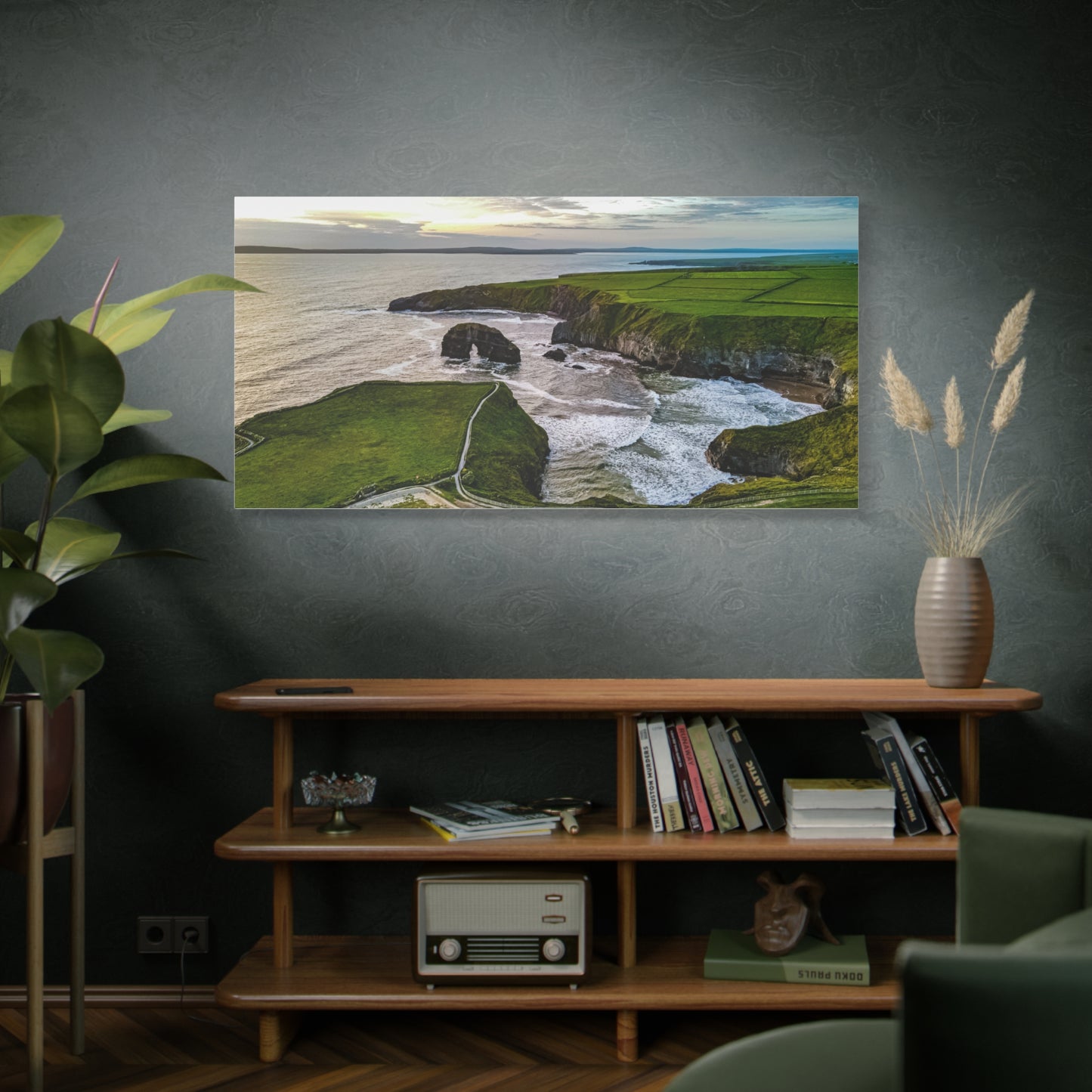 Virgin Rock Ballybunion Matte Canvas, Stretched, 1.25"