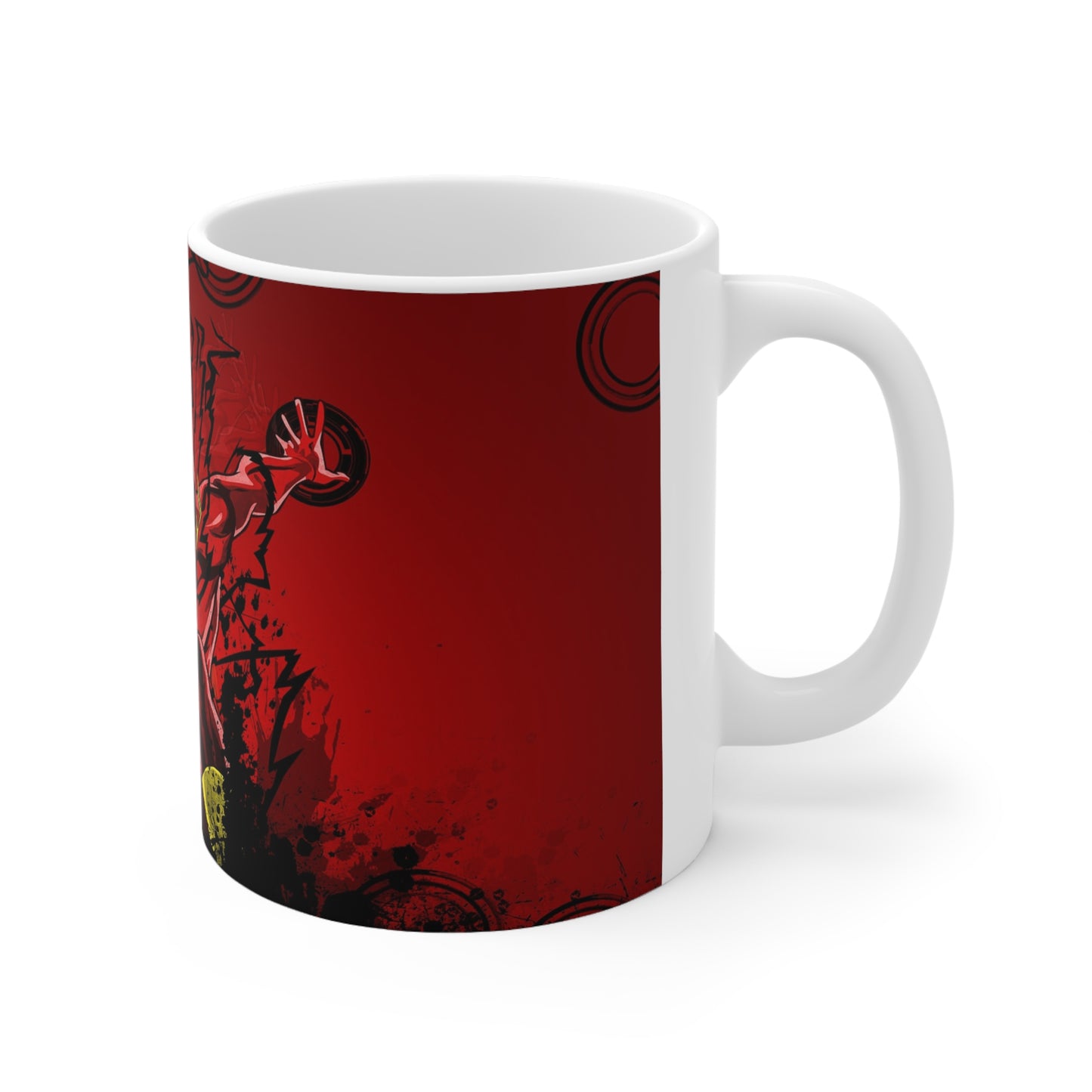 Flash Superhero Ceramic Coffee Mug - 11oz & 15oz